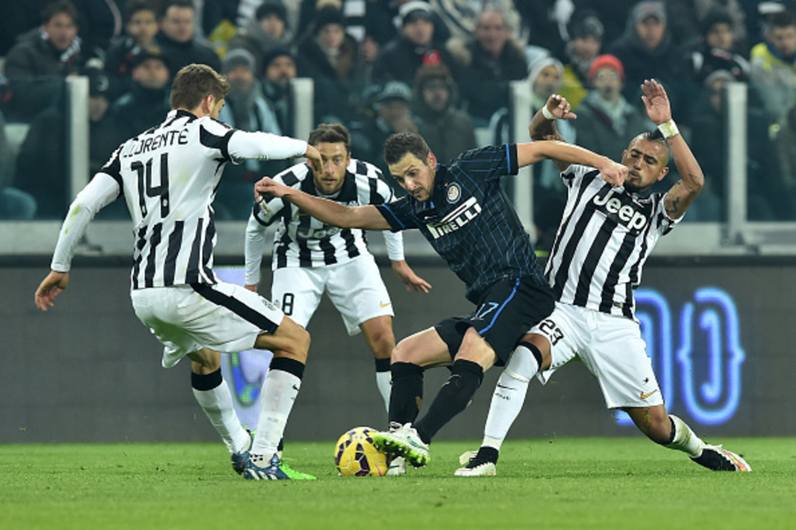 Juve has been pulled out of their new shape since changing formations in November.