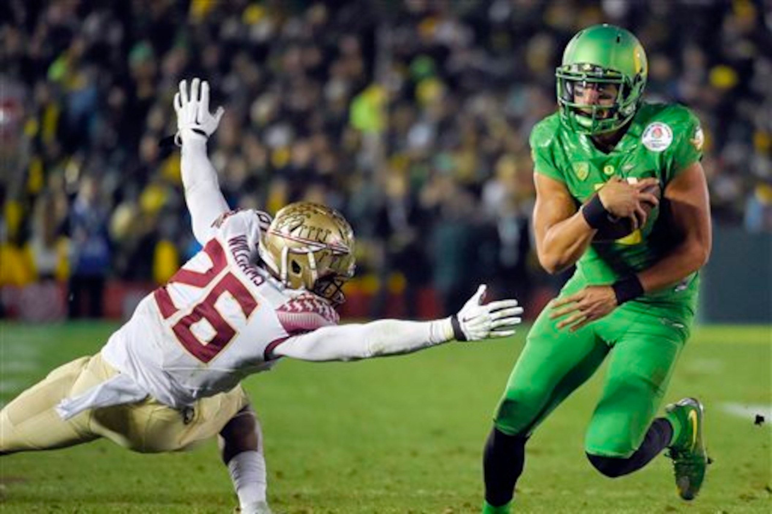 Marcus Mariota could be the No.1 draft pick if he declares following the national title game.