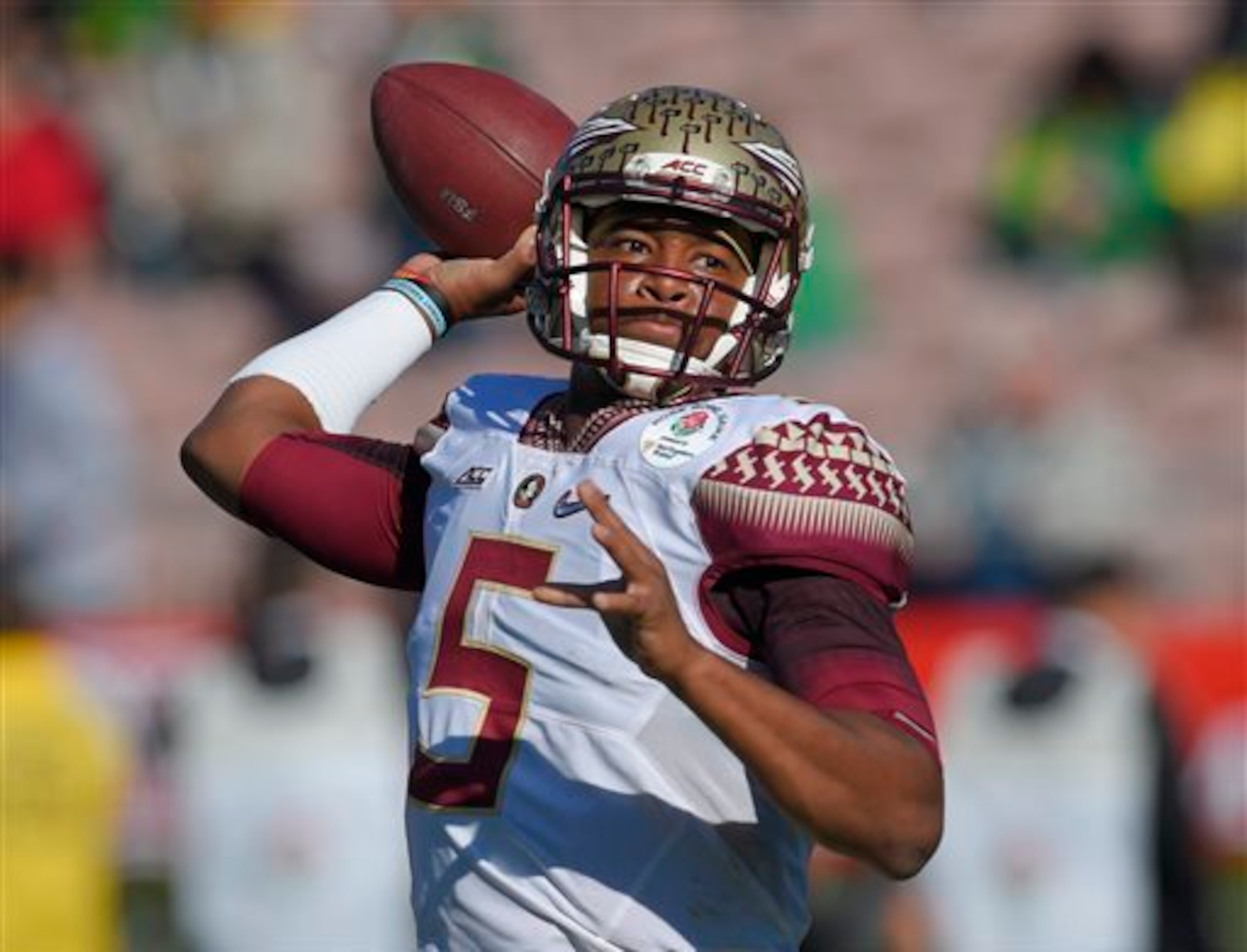 Jameis Winston surprised no one by declaring for the NFL draft.