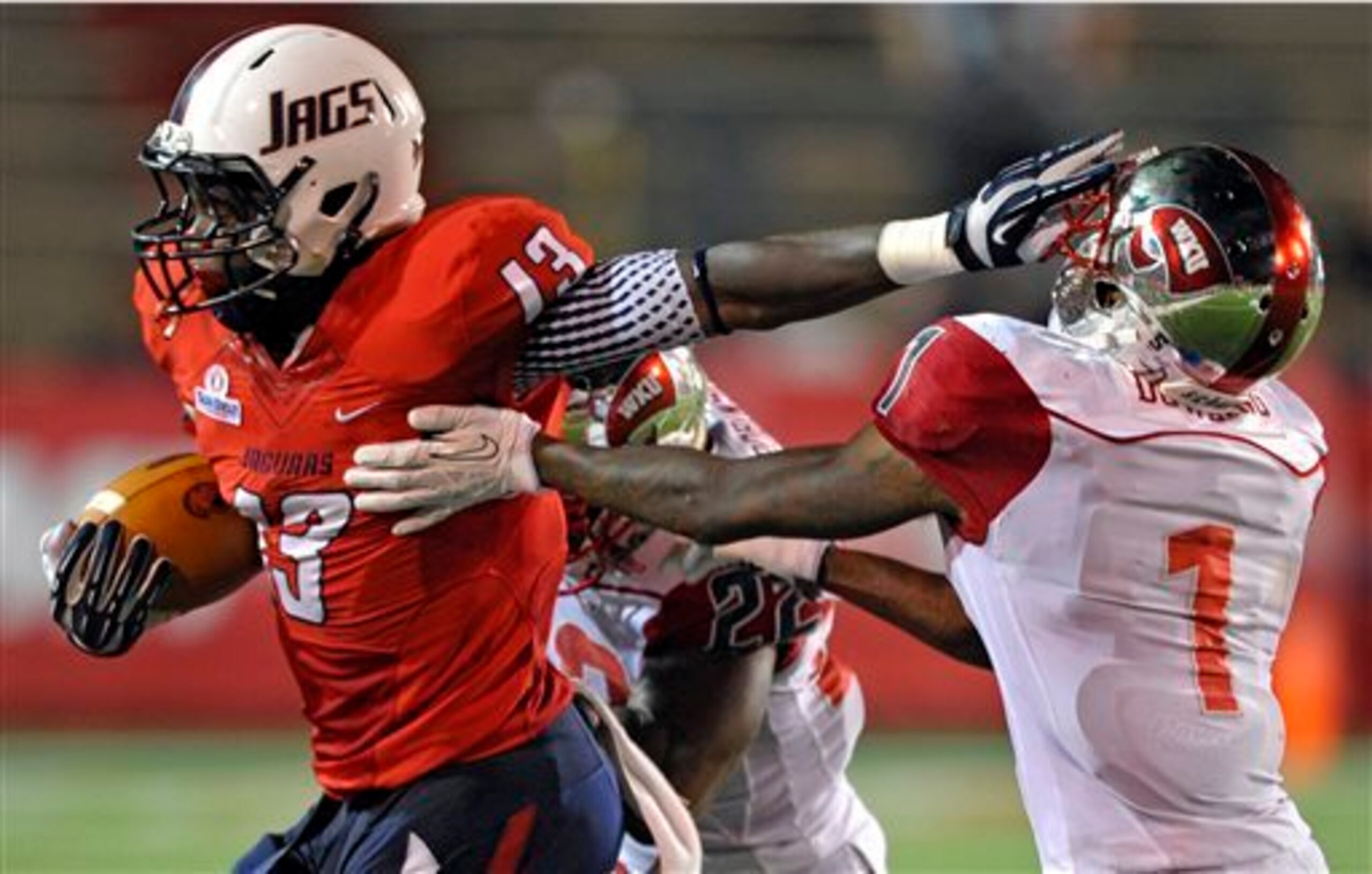 South Alabama's Wes Saxton is an intriguing prospect for NFL teams.