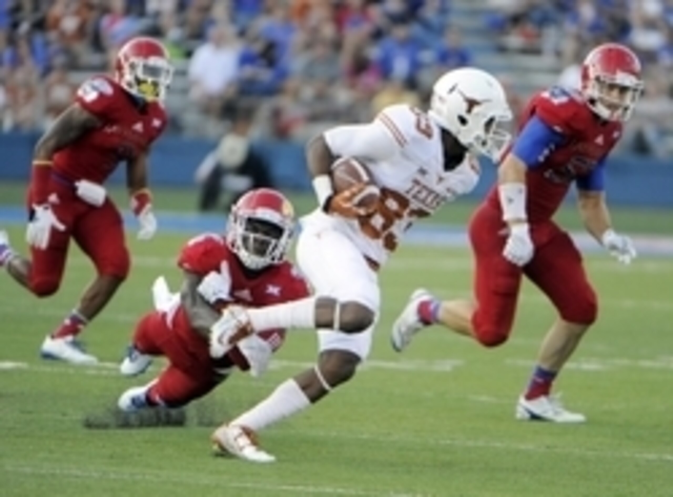 Slippery quick with all-around ability, Foreman looks like Texas' No. 1 receiver for 2015.