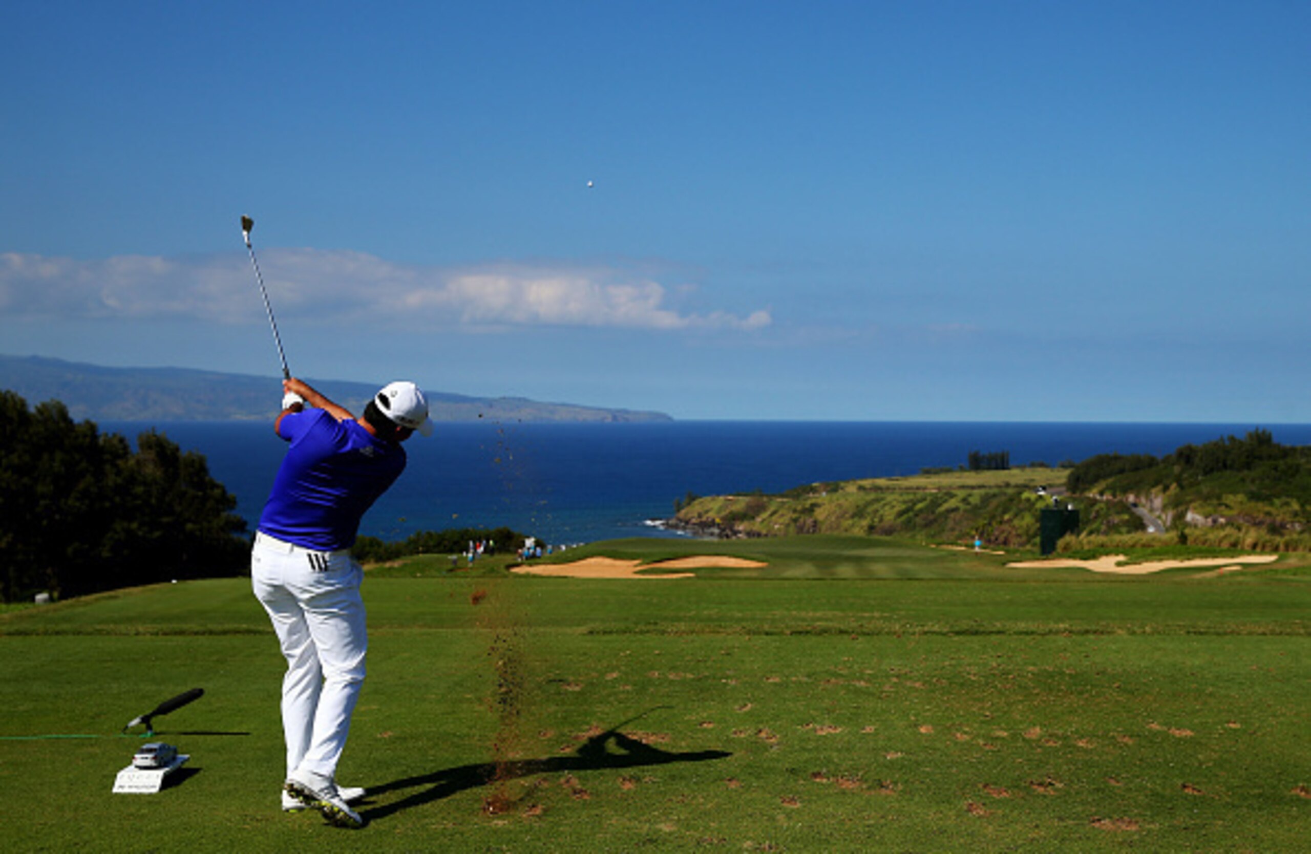 Jason Day shows off his form in Hawaii this weekend.