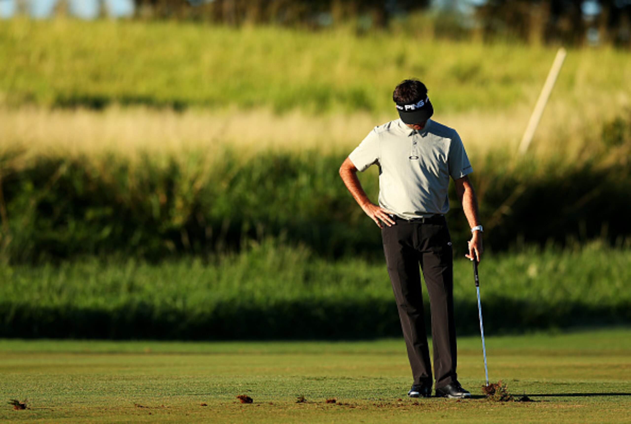 Bubba Watson wouldn't be able to have too many reactions like this if he is to break 59.