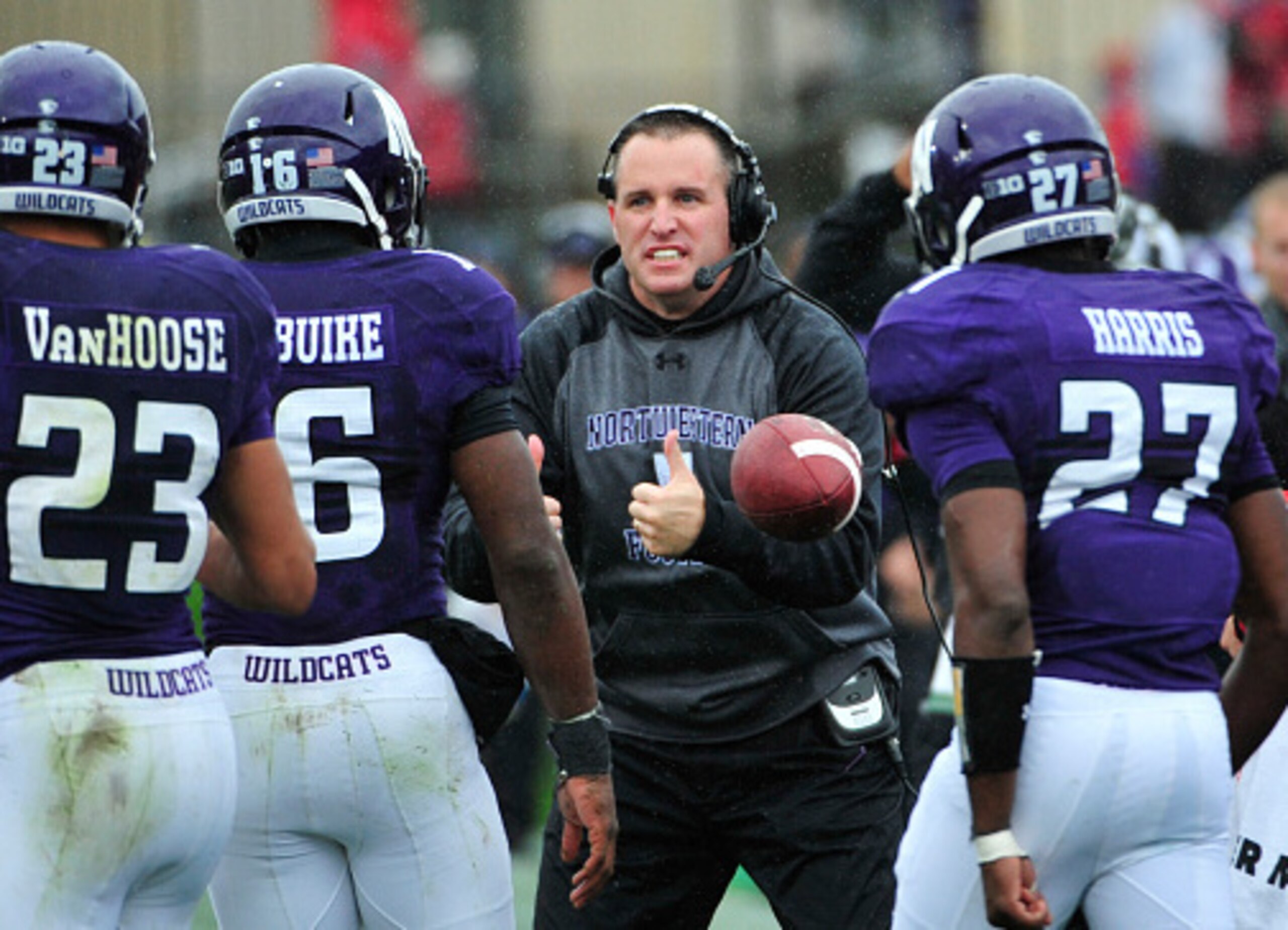 Coach Pat Fitzgerald Coach Pat Fitzgerald