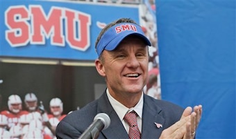 Chad Morris brings energy and excitement to SMU football.