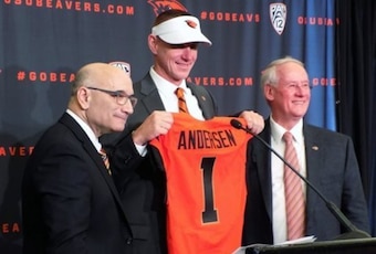 Gary Andersen made a surprising move from Wisconsin to Oregon State.
