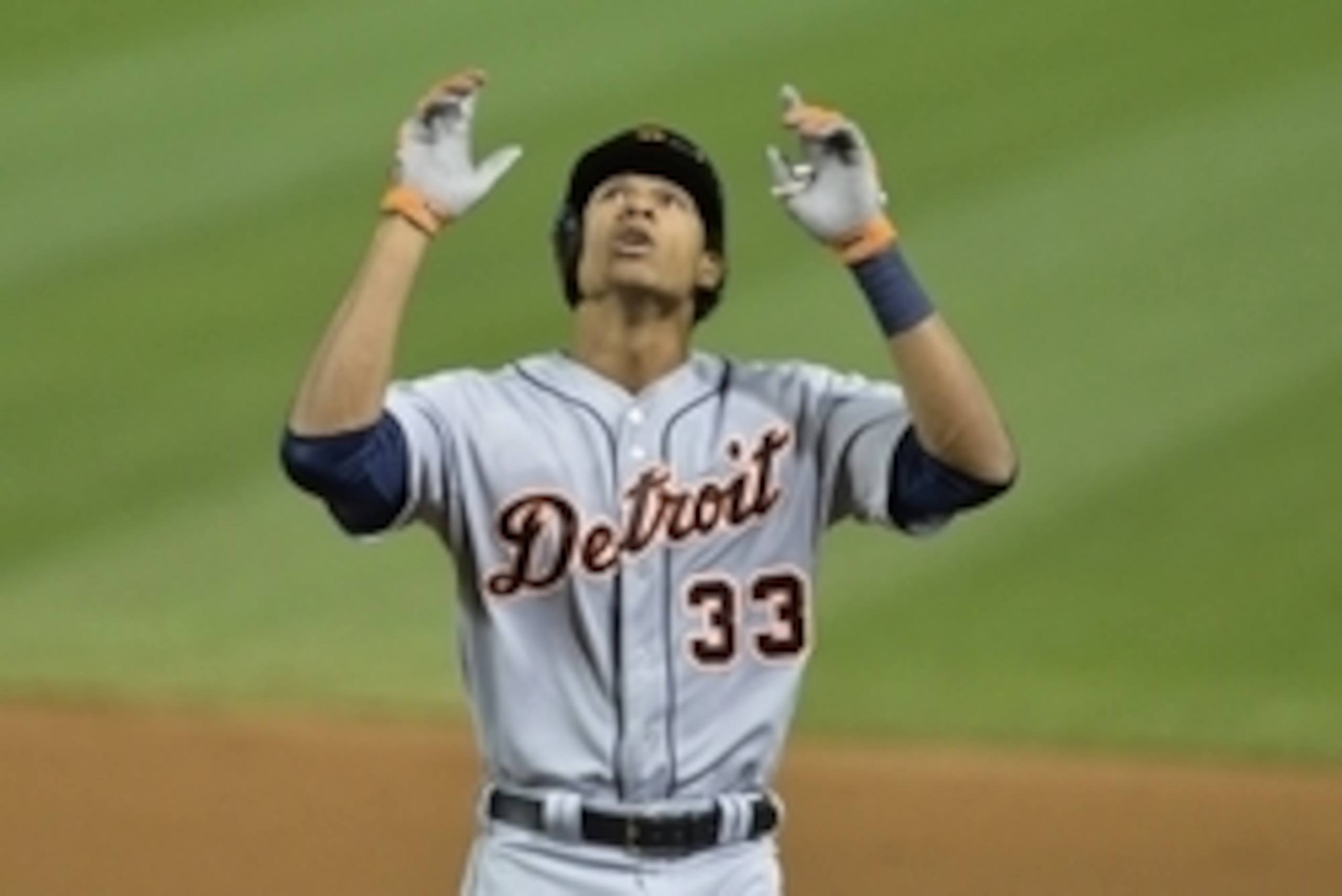 Steven Moya is a big man with even bigger raw power.