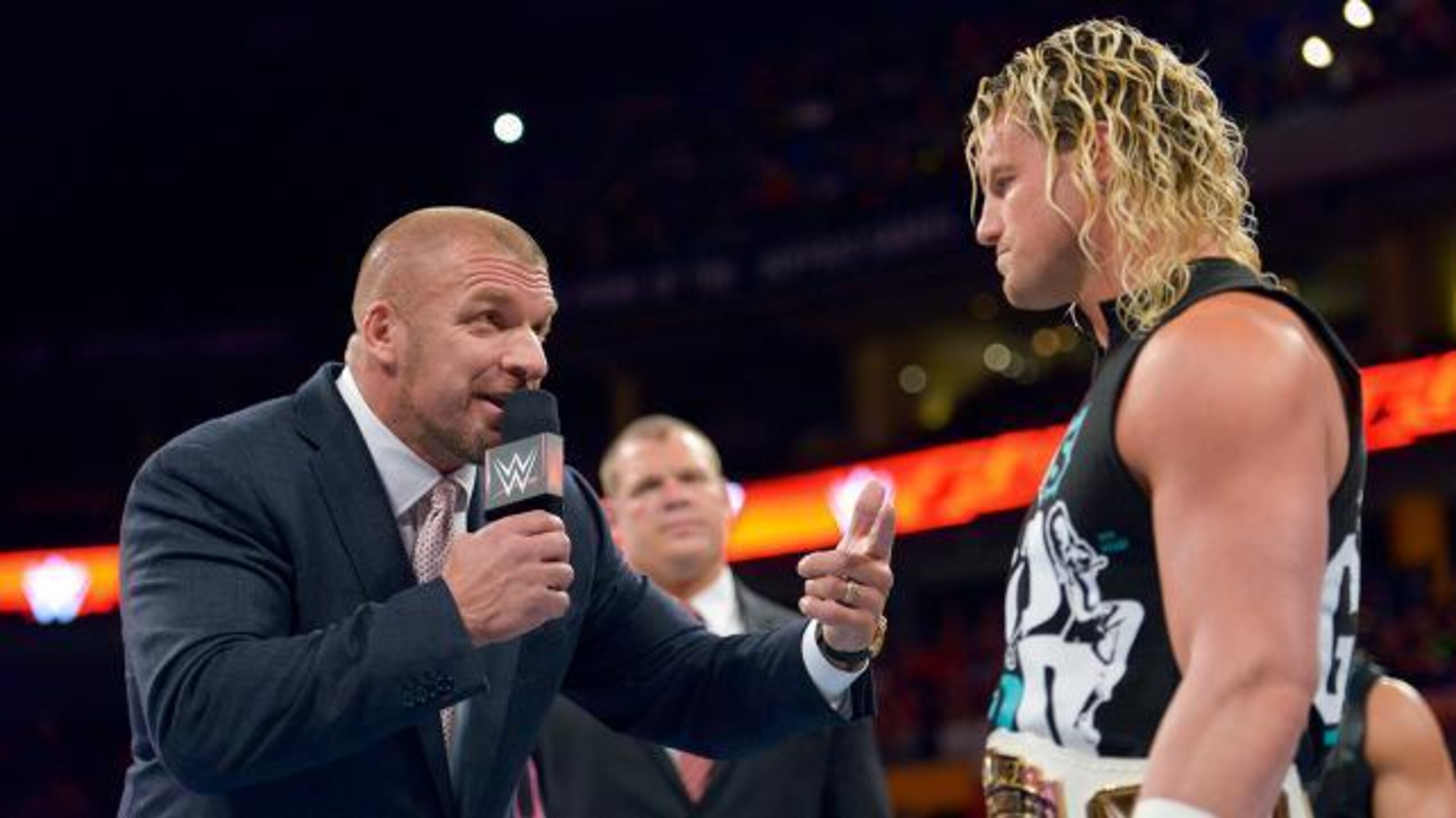 A match with Triple H would cement Dolph Ziggler as a top star in WWE.