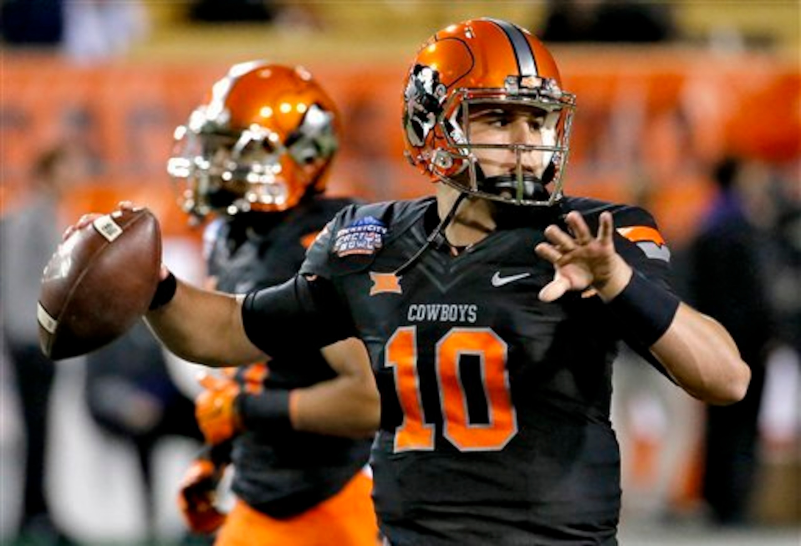 Mason Rudolph showed serious promise as Oklahoma State's quarterback.