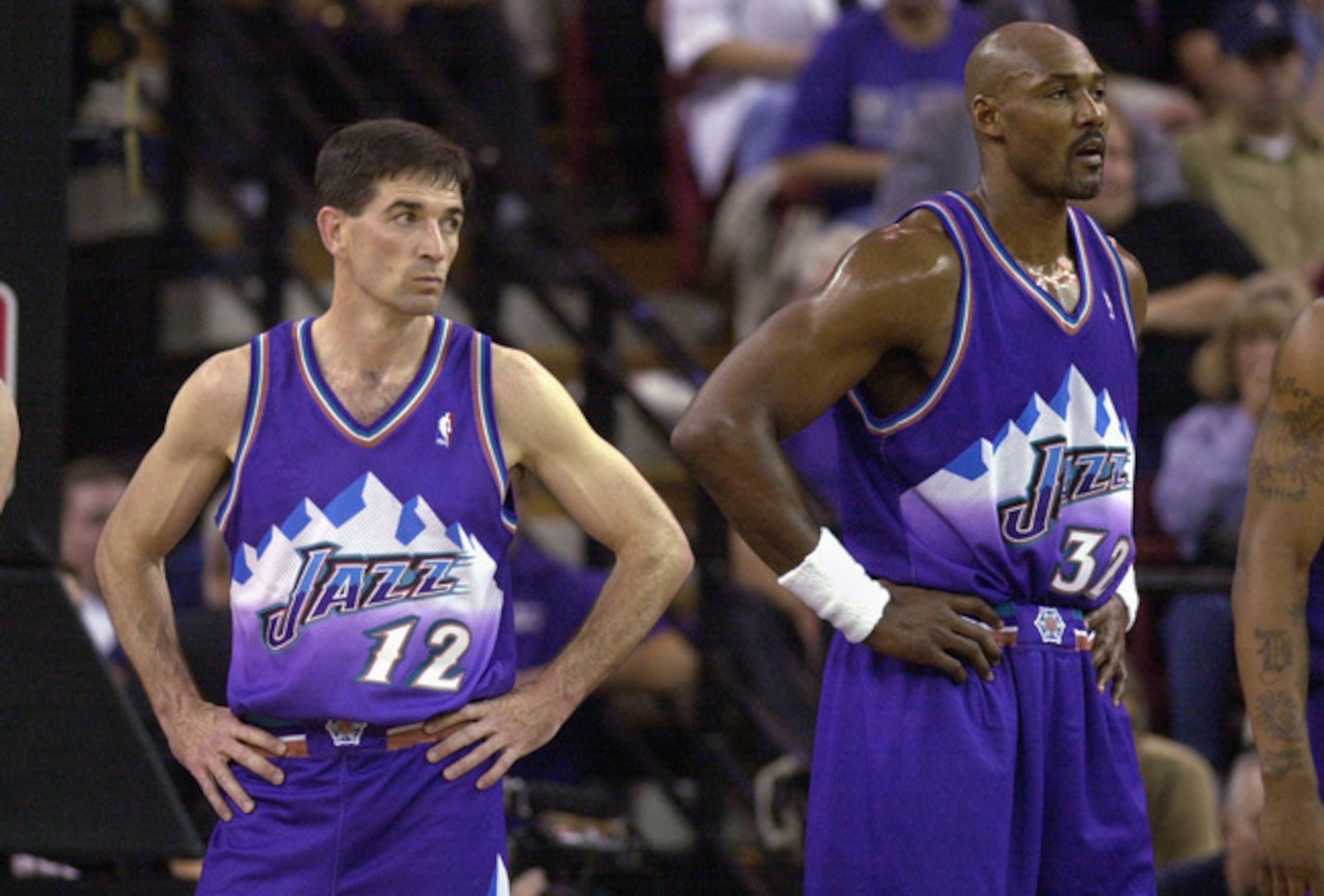 John Stockton and Karl Malone were at the center of Utah's offensive machine in 97-98.