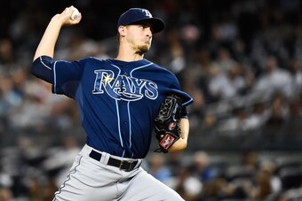 Jake Odorizzi's massive strikeout totals make him a desirable late-round option.
