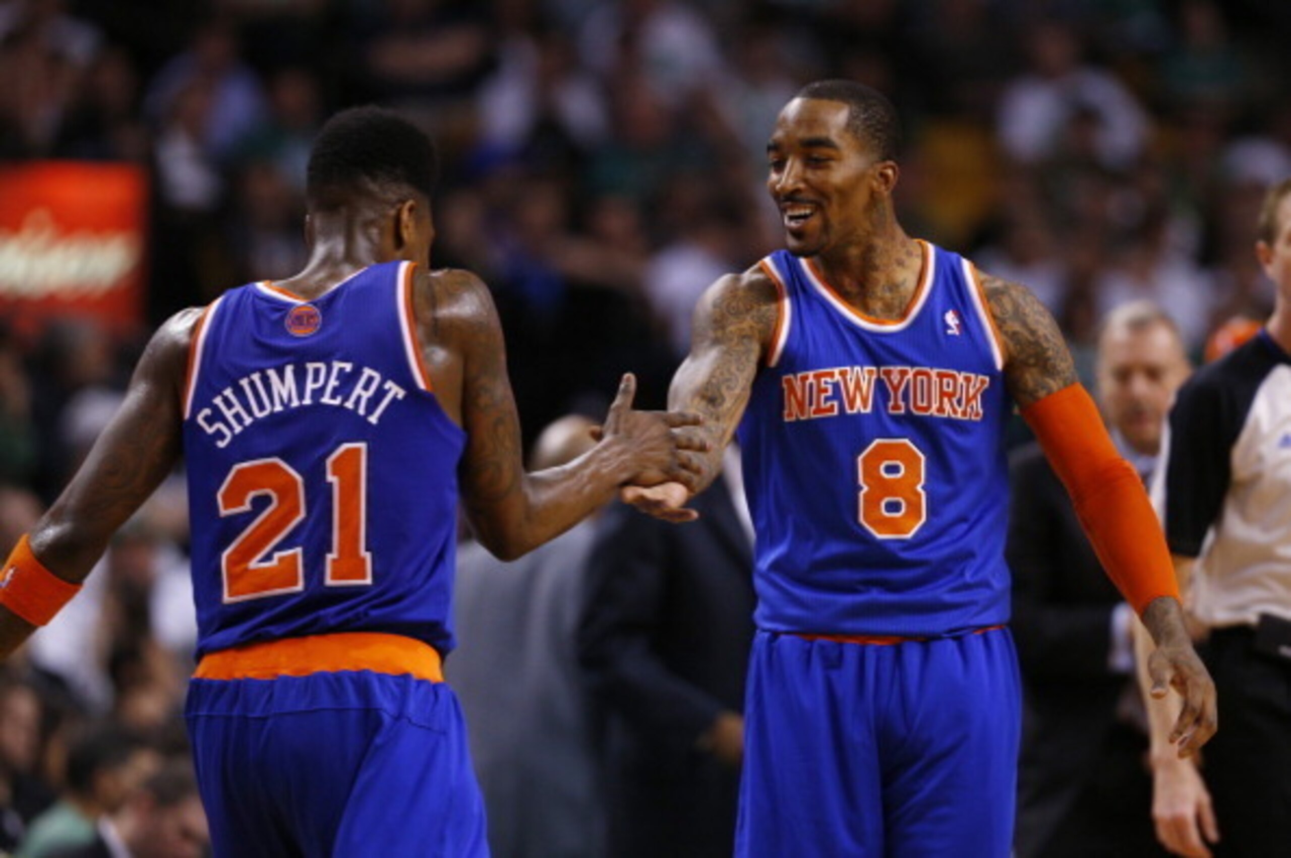 Two of the New York Knicks' biggest personalities, J.R. Smith and Iman Shumpert, were shipped to Cleveland. Two of the New York Knicks' biggest personalities, J.R. Smith and Iman Shumpert, were shipped to Cleveland.