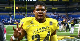 Darrin Kirkland Jr. is a mid-term enrollee who could figure into the immediate picture at MLB.