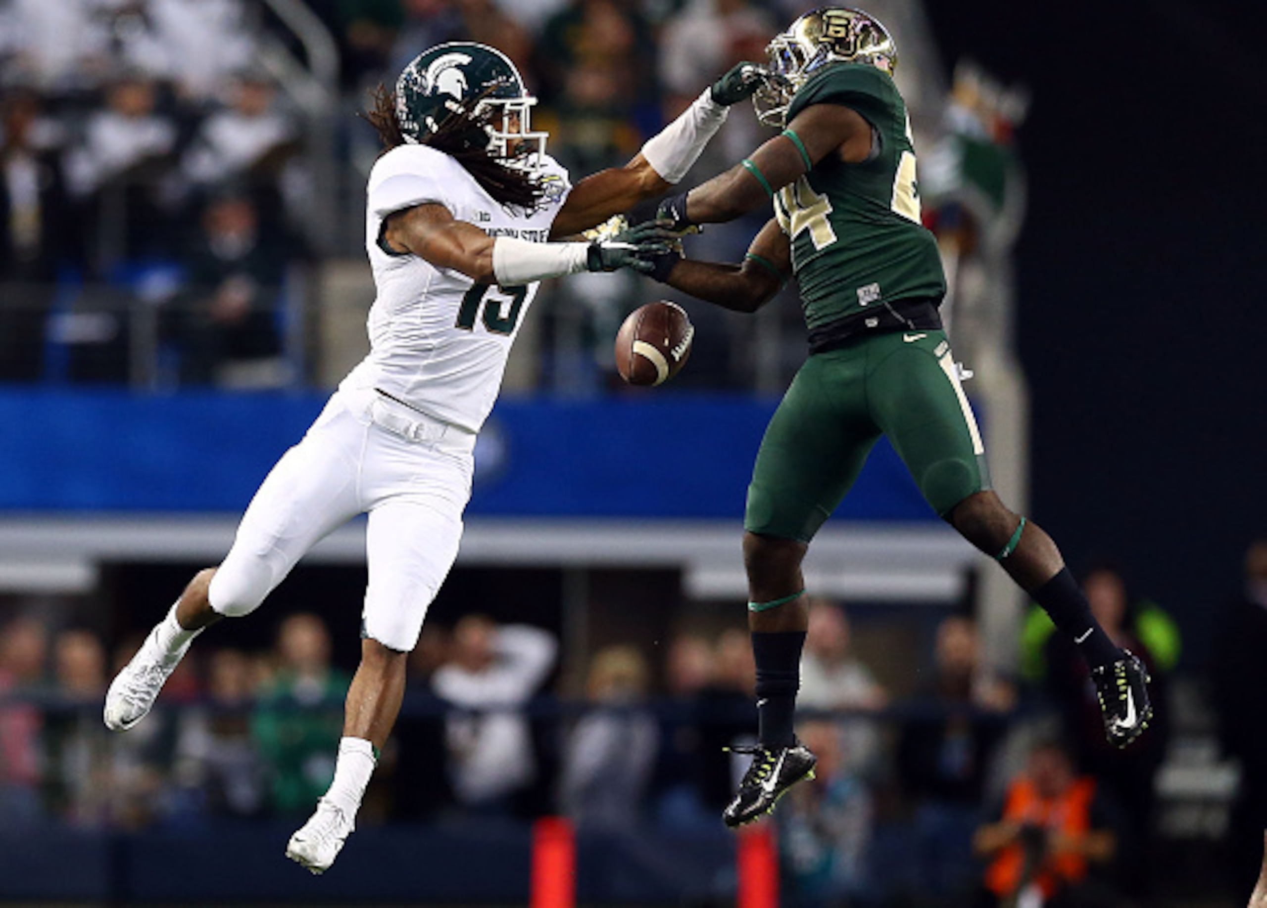 Trae Waynes, (15), has shown good cover skills in college.
