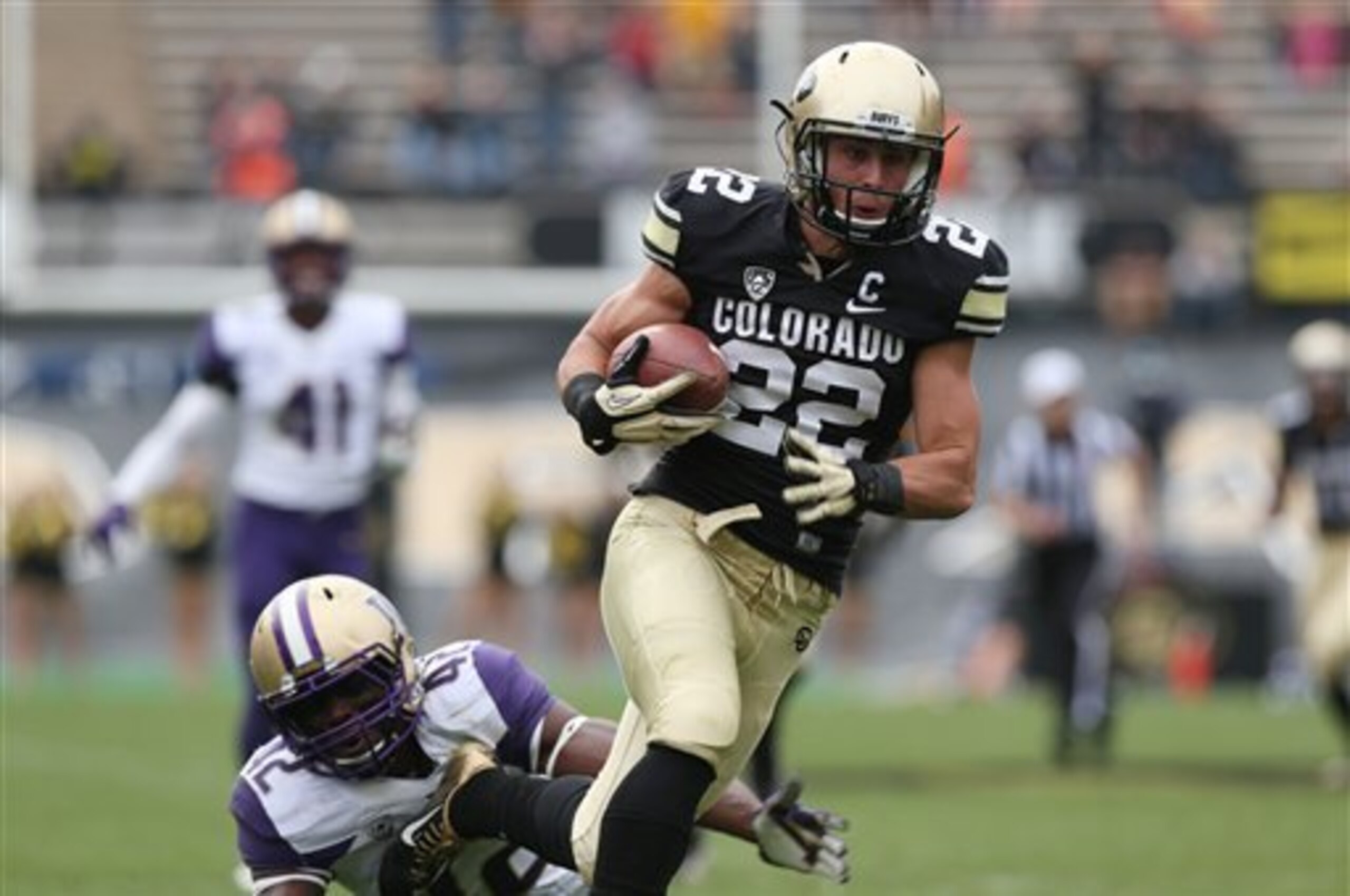 Nelson Spruce was one of college football's most prolific receivers this fall.