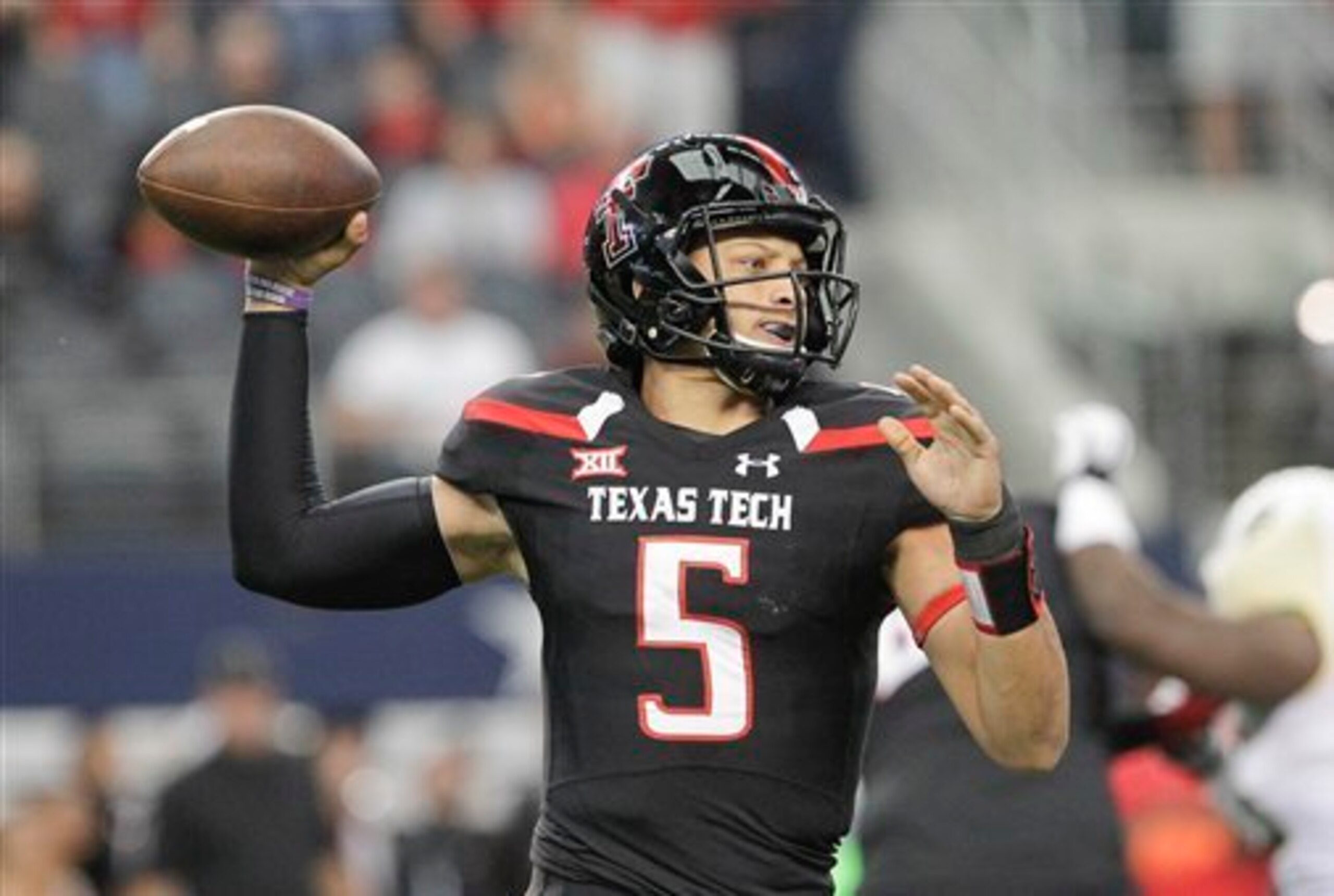 Patrick Mahomes flashed serious talent in 2014 for Texas Tech.