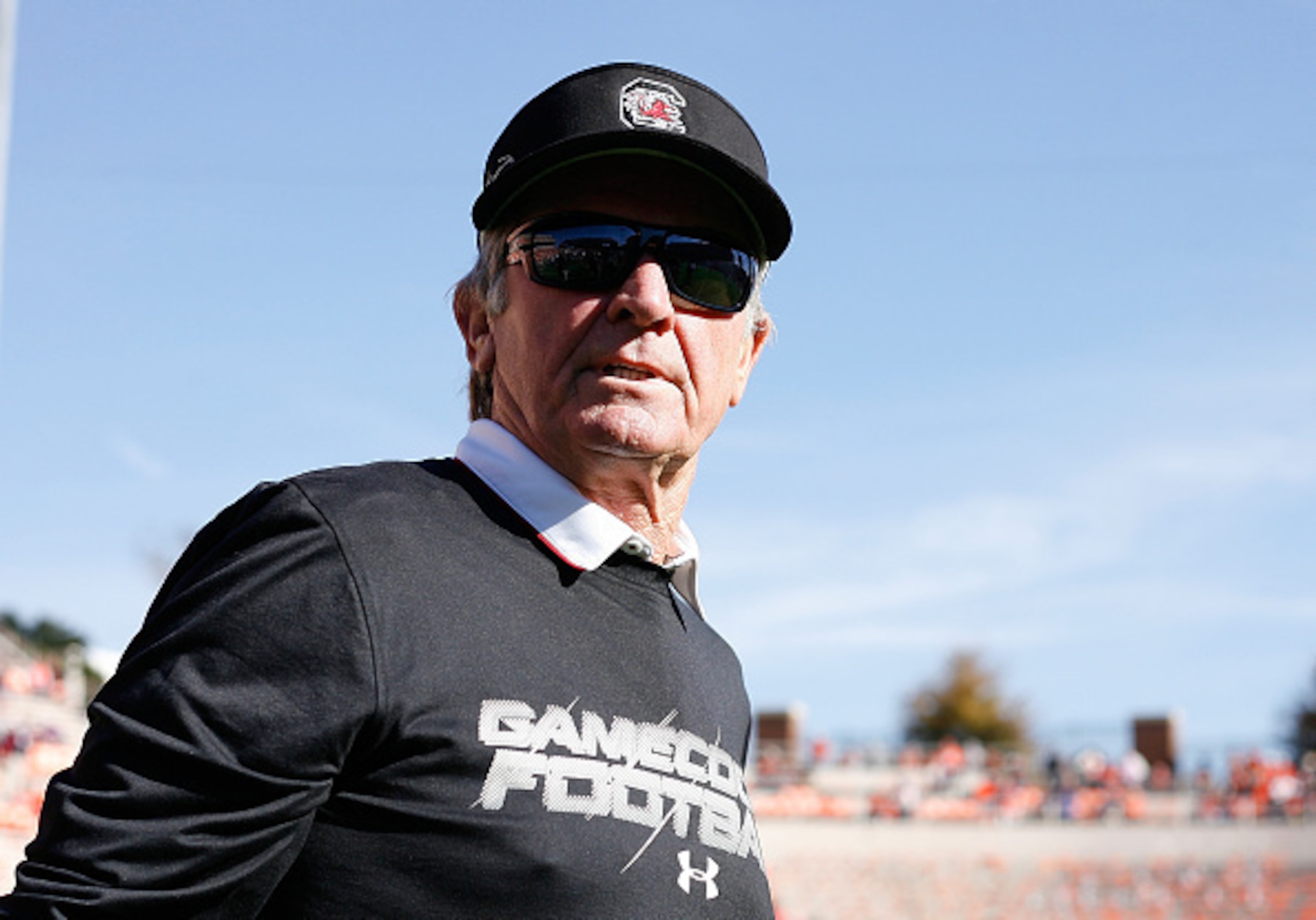 South Carolina head coach Steve Spurrier