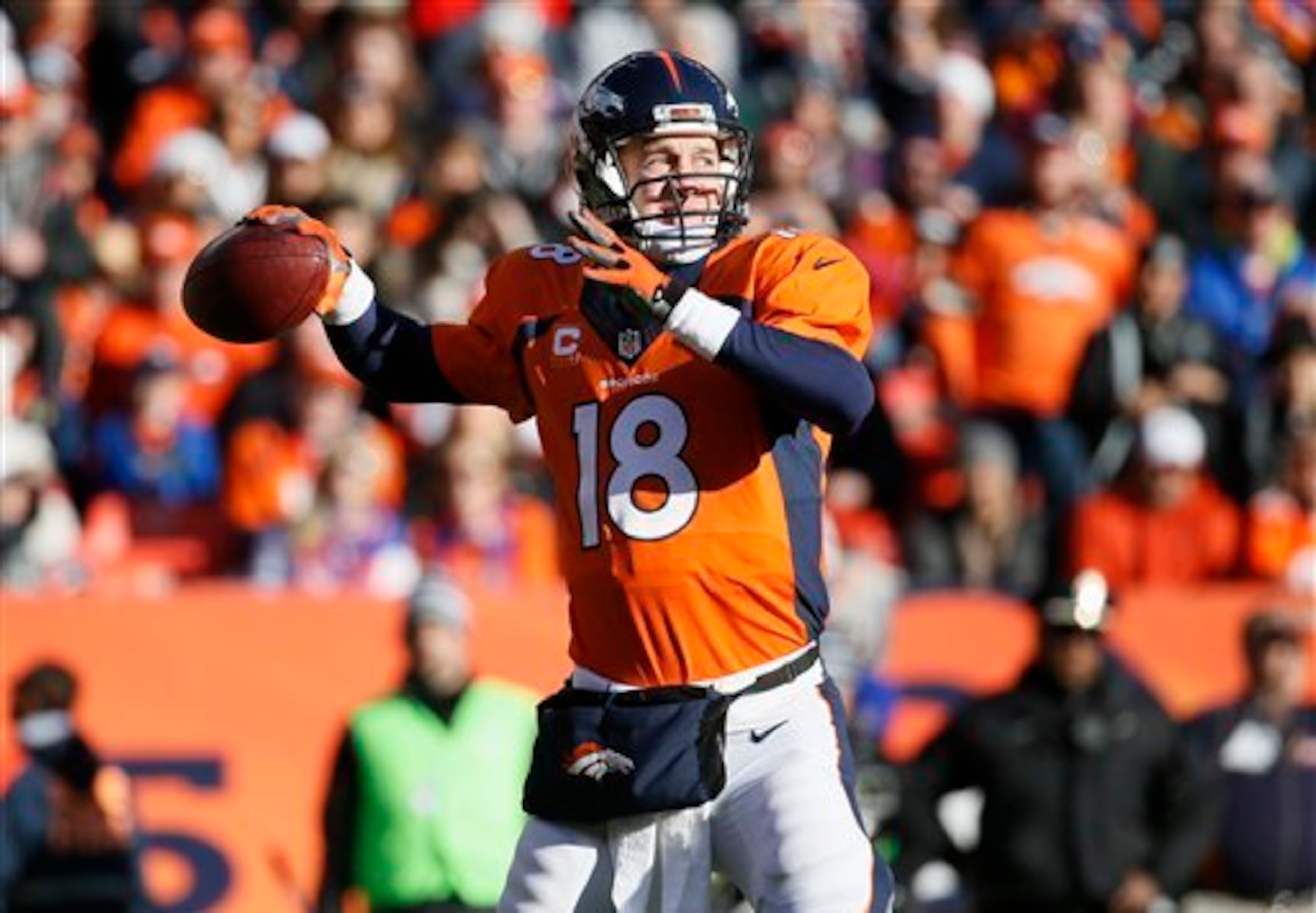Their season may have ended in disappointing fashion, but Peyton Manning and the Broncos had a historically prolific offense in 2013.