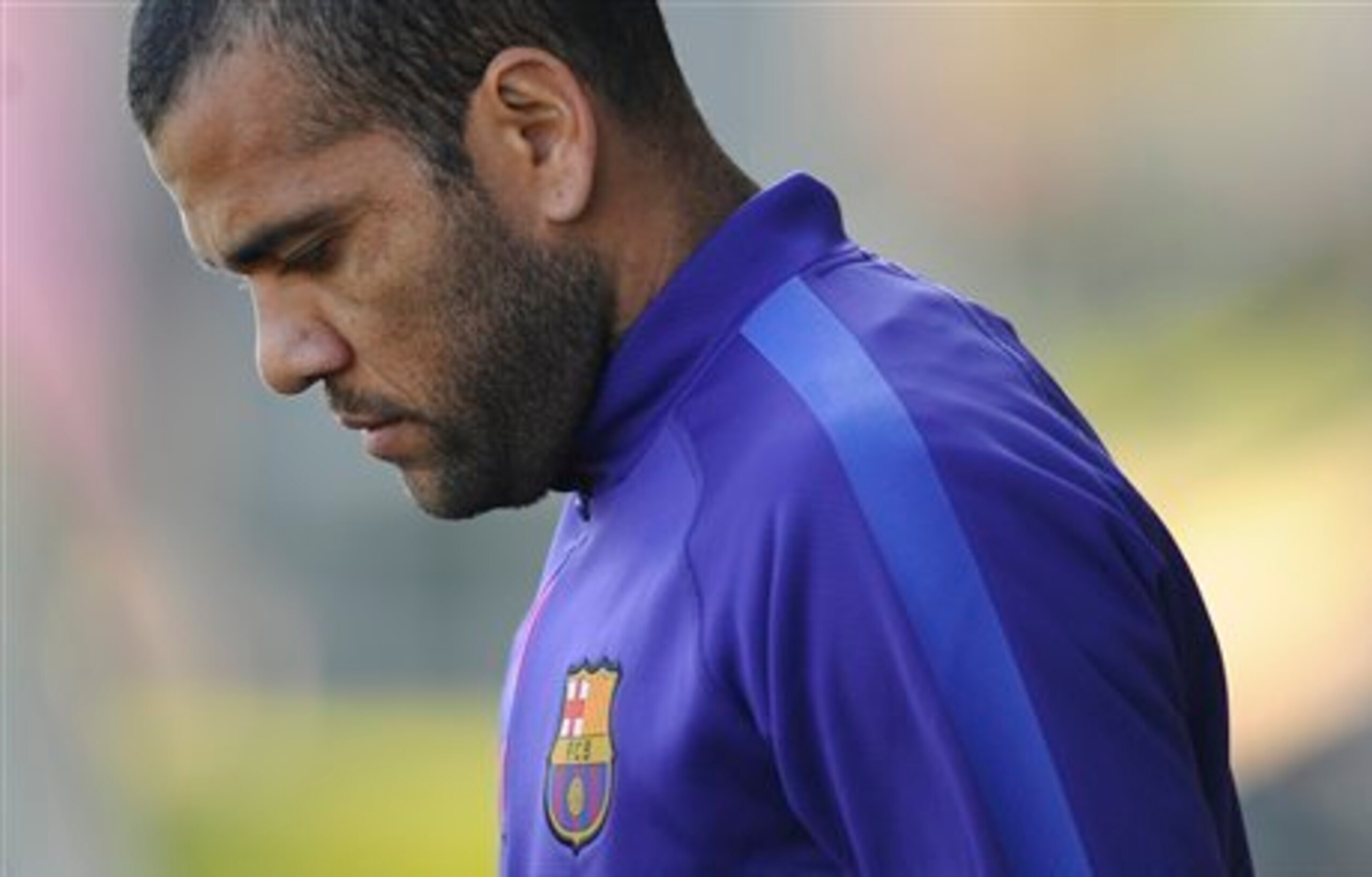 Dani Alves could be leaving Barca.