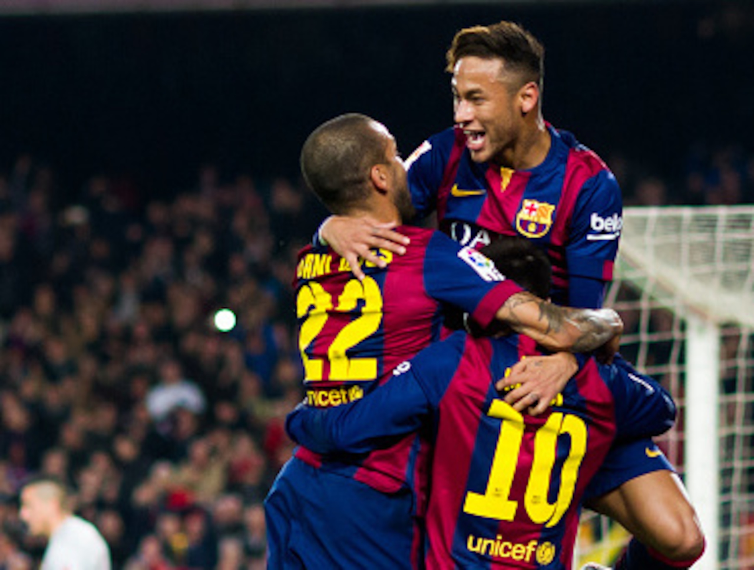 The best Barca were on show in the league match between the sides.