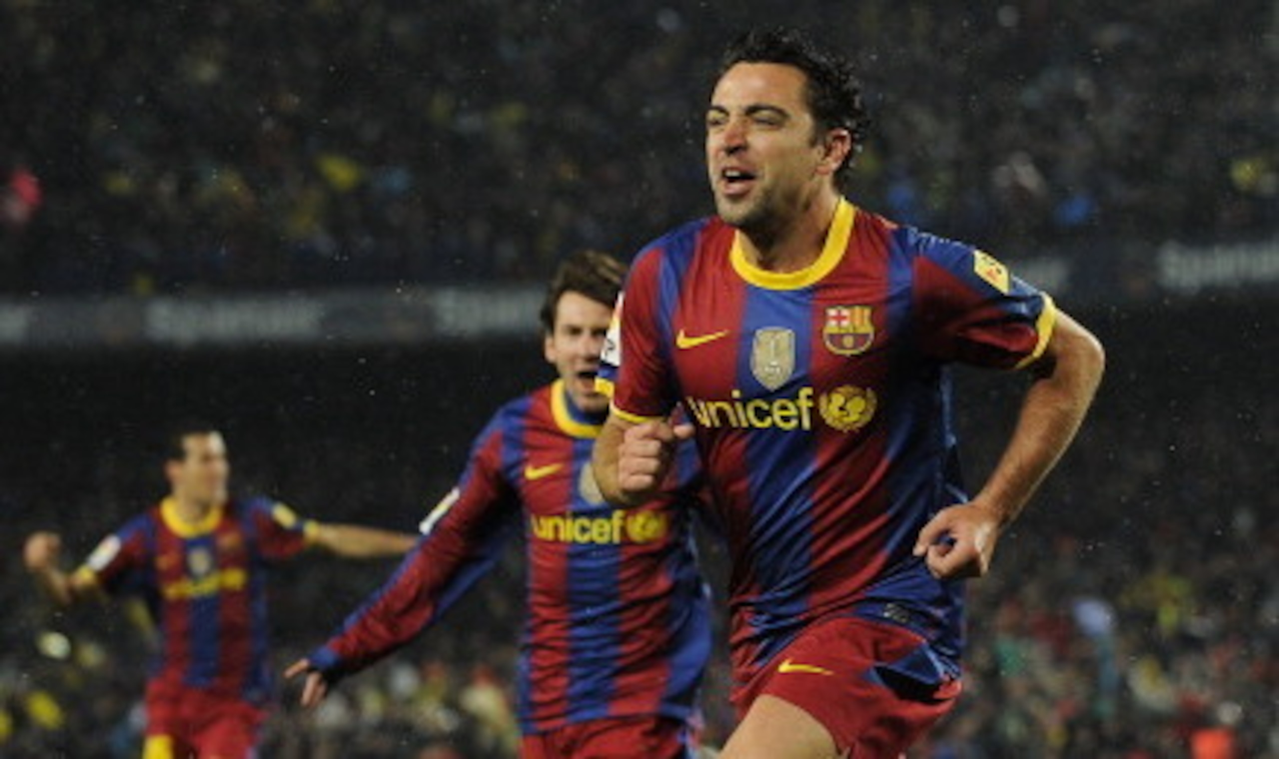Xavi started the rout in a game that is often referred to as the best ever.