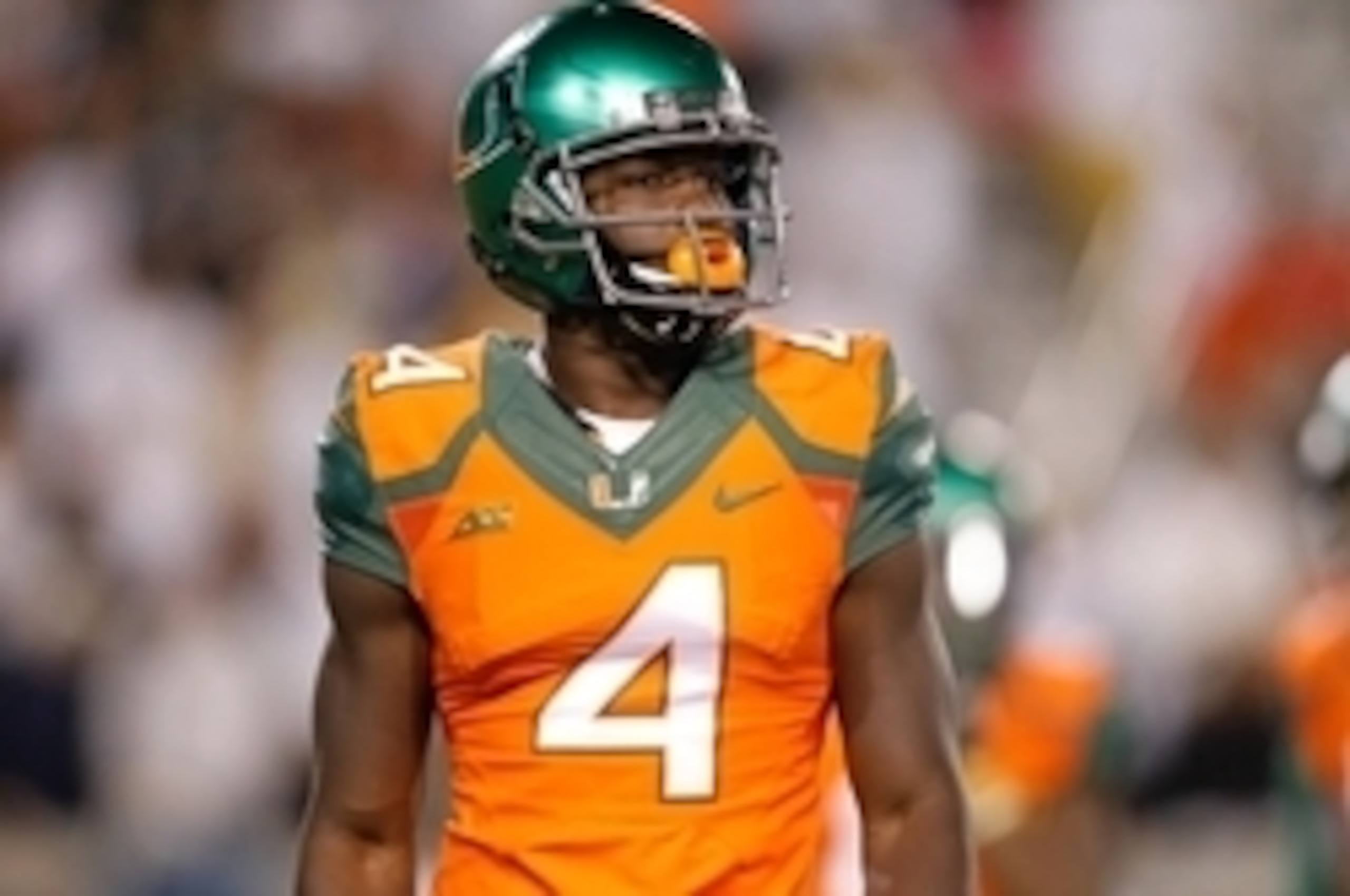 Miami's Phillip Dorsett could give the Bears much-needed speed at the wide receiver position.