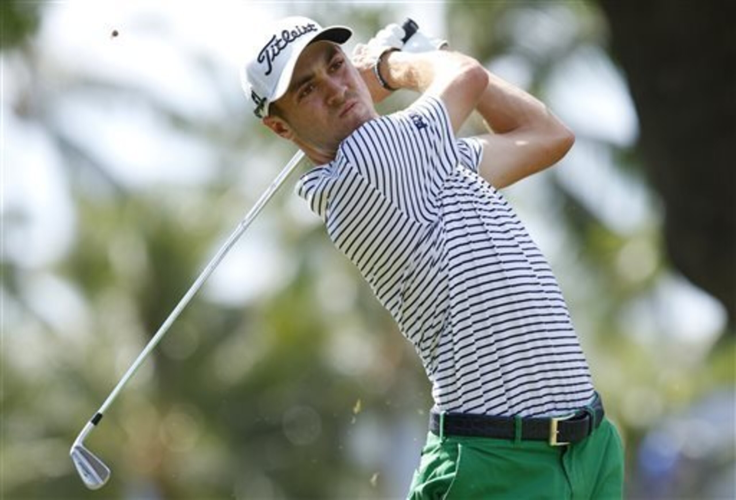 Rookie Justin Thomas is a guy who can go really, really low.