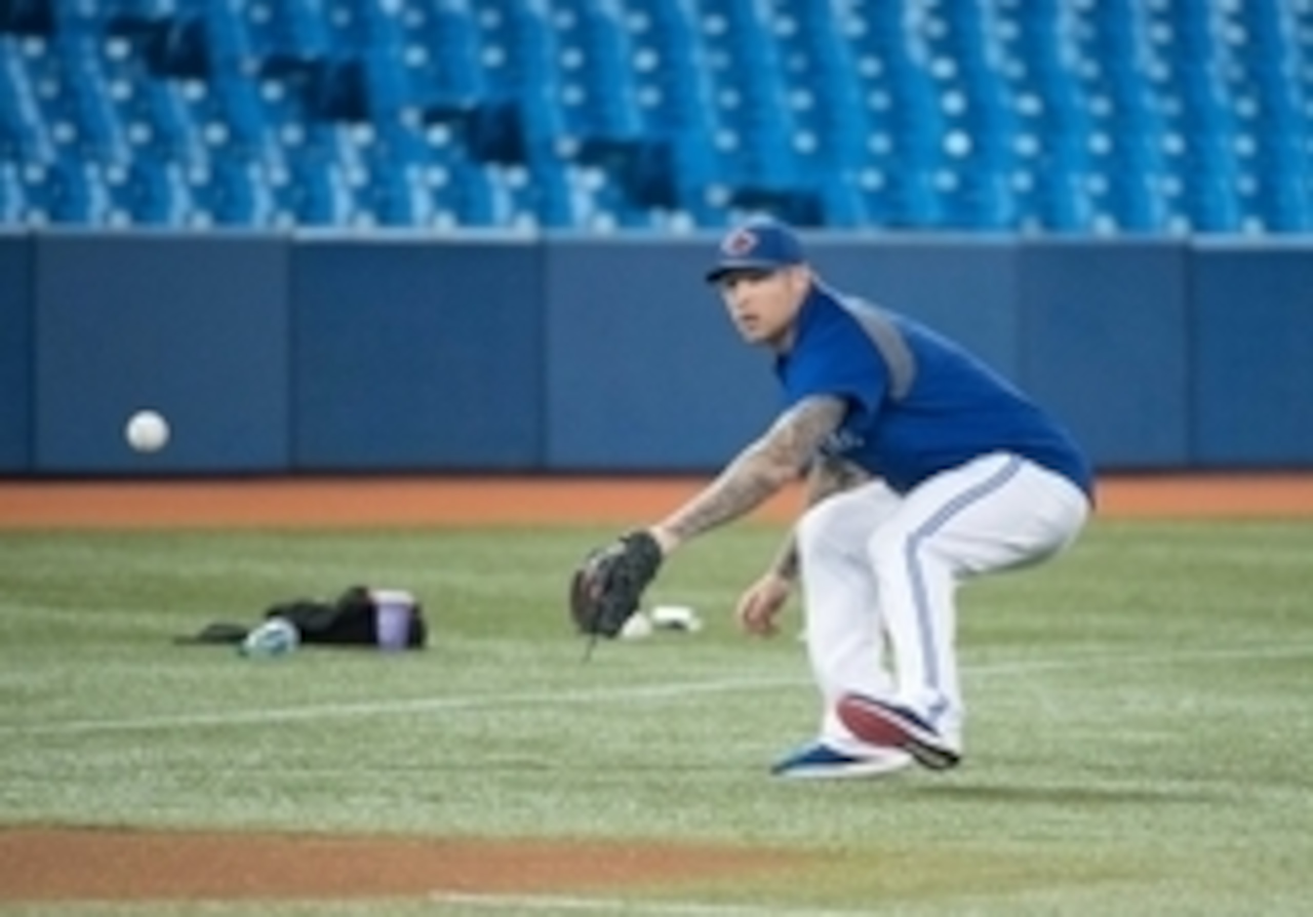 Brett Lawrie dramatically decreases the number of games he'll have to play on turf.