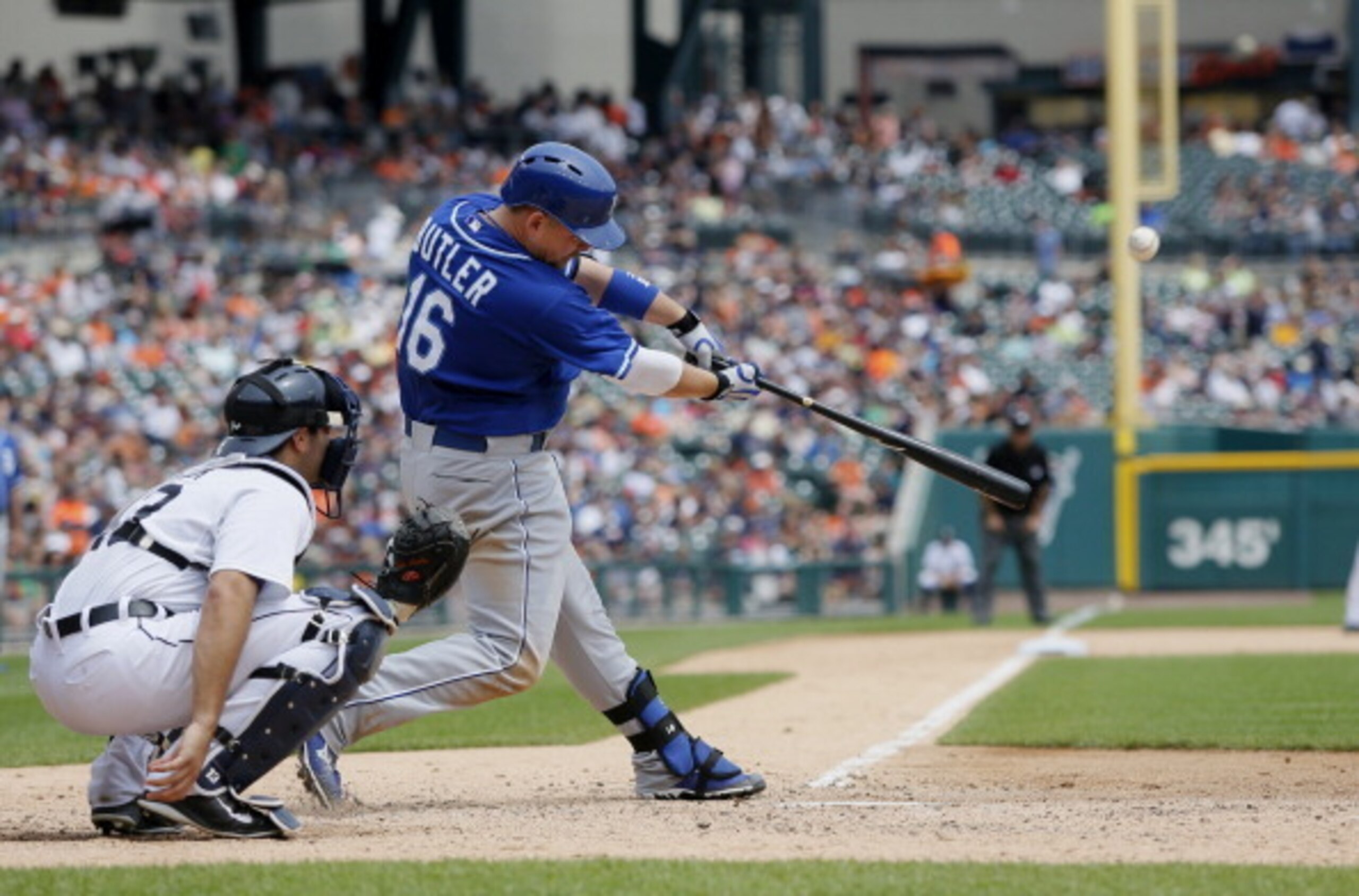 Billy Butler's power has decreased the last two seasons.