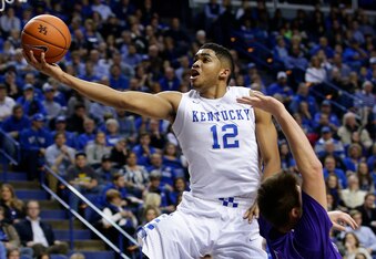 Karl-Anthony Towns will be one of the top picks in the draft based strictly off his size and athleticism.