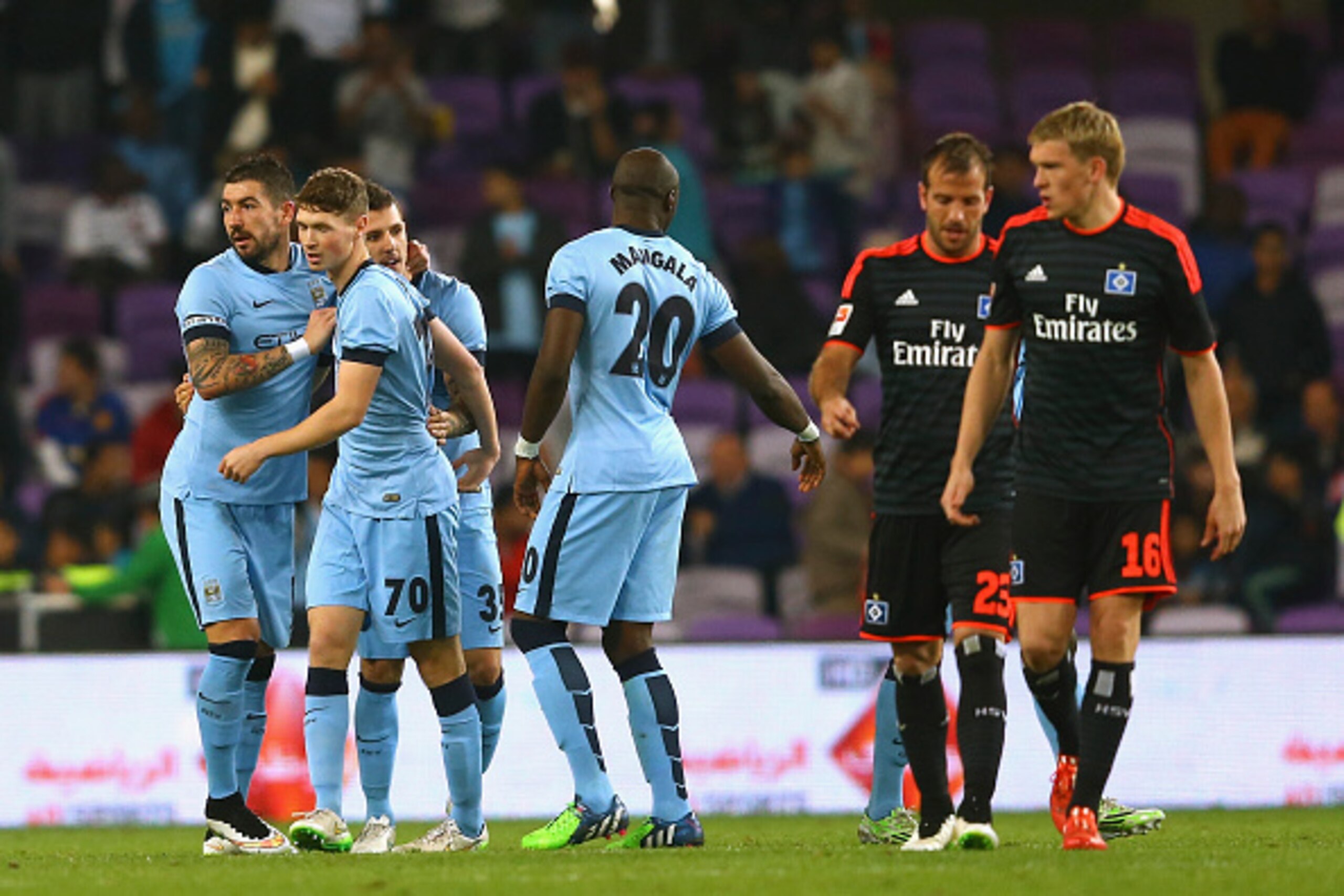 No, I can't tell you what City were doing playing this friendly.