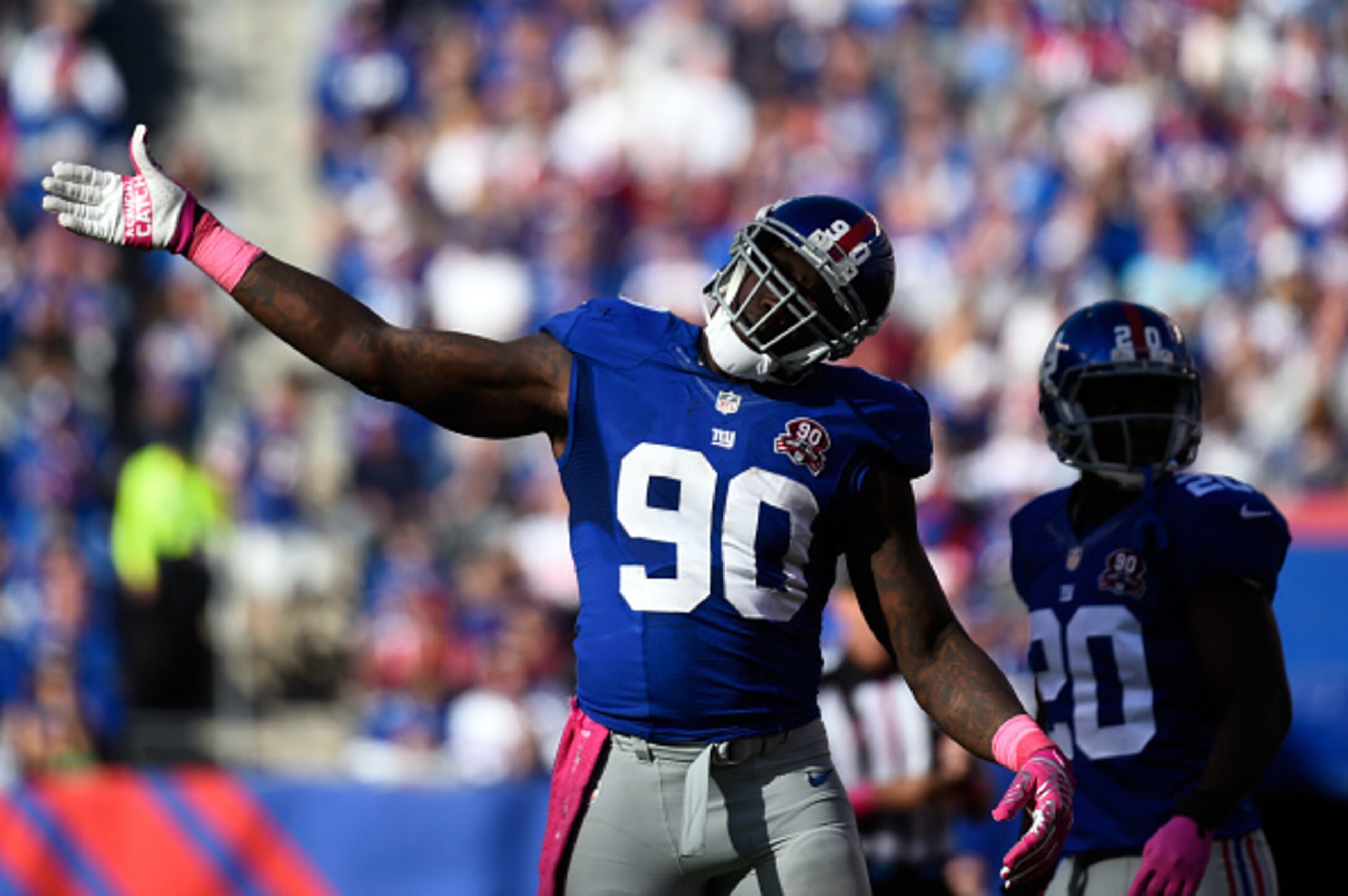 DE Jason Pierre-Paul.