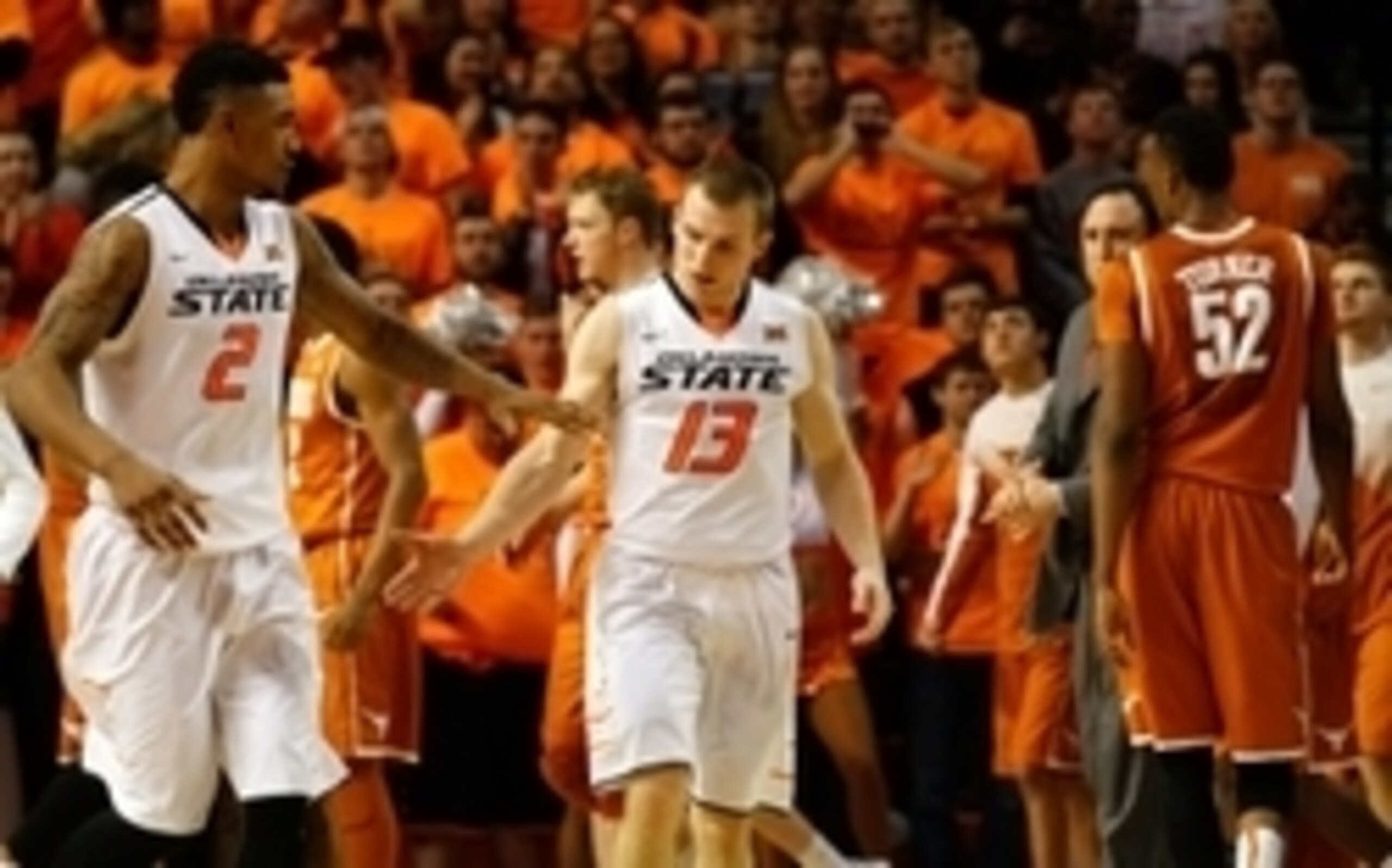 Le'Bryan Nash (left) and Phil Forte