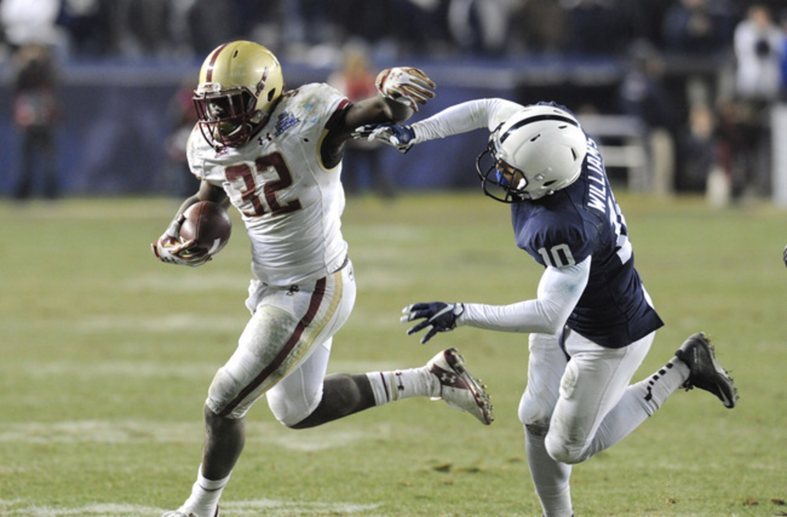 Jon Hilliman and Boston College will eagerly await Notre Dame's visit this fall.