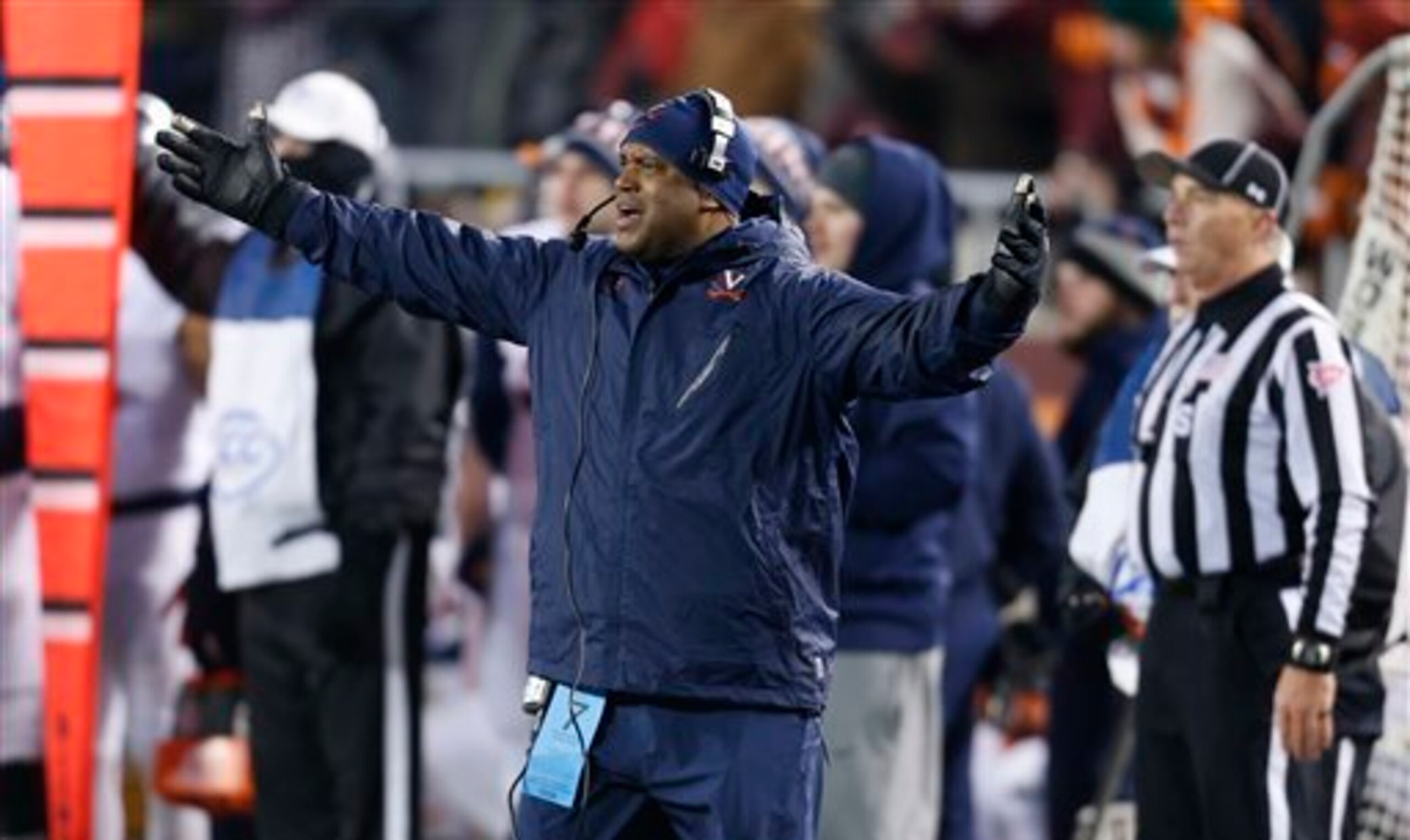 Mike London badly needs marquee wins this season at Virginia.
