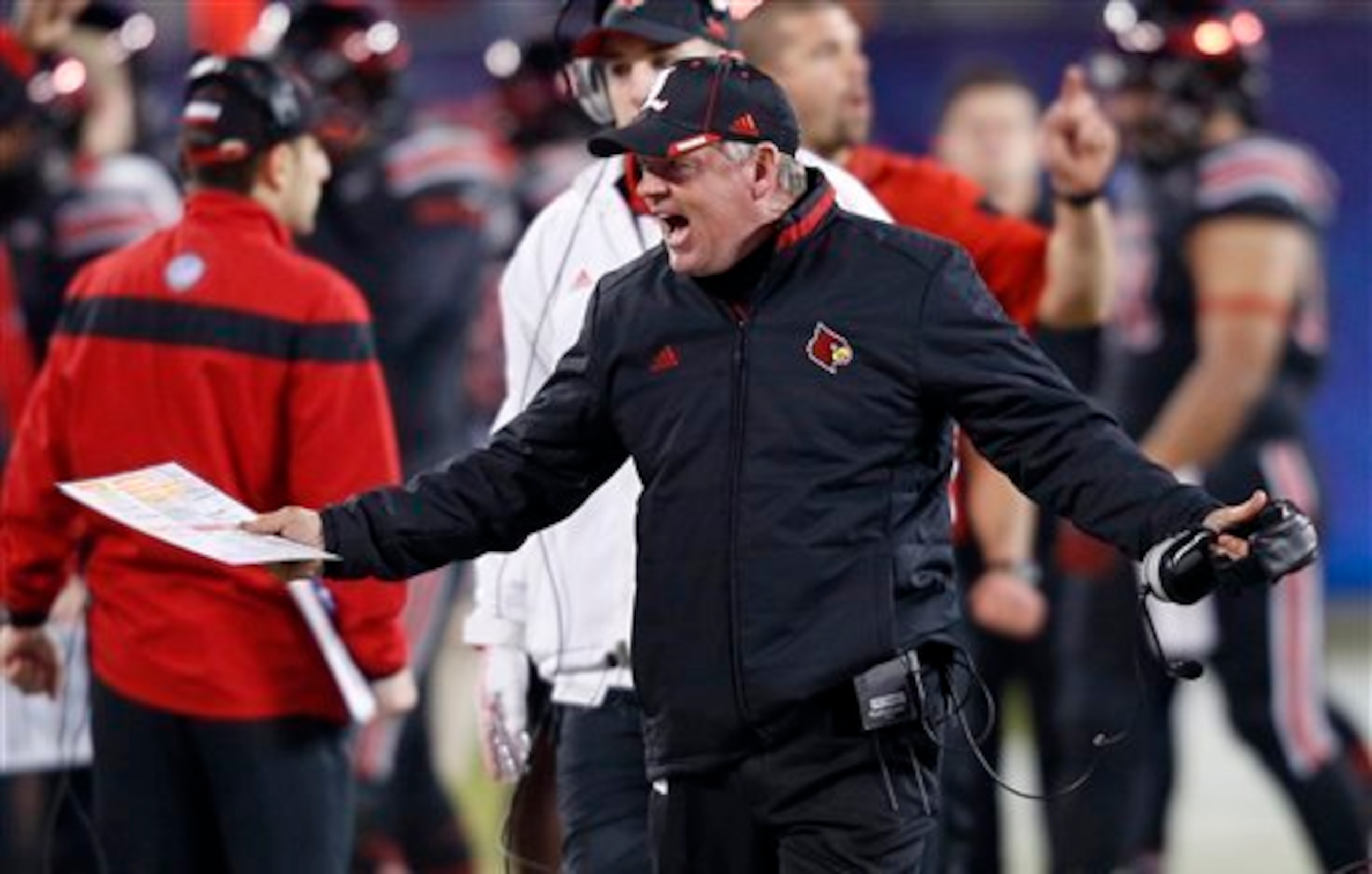 Bobby Petrino will be looking for a splash against his former employer to start 2015.