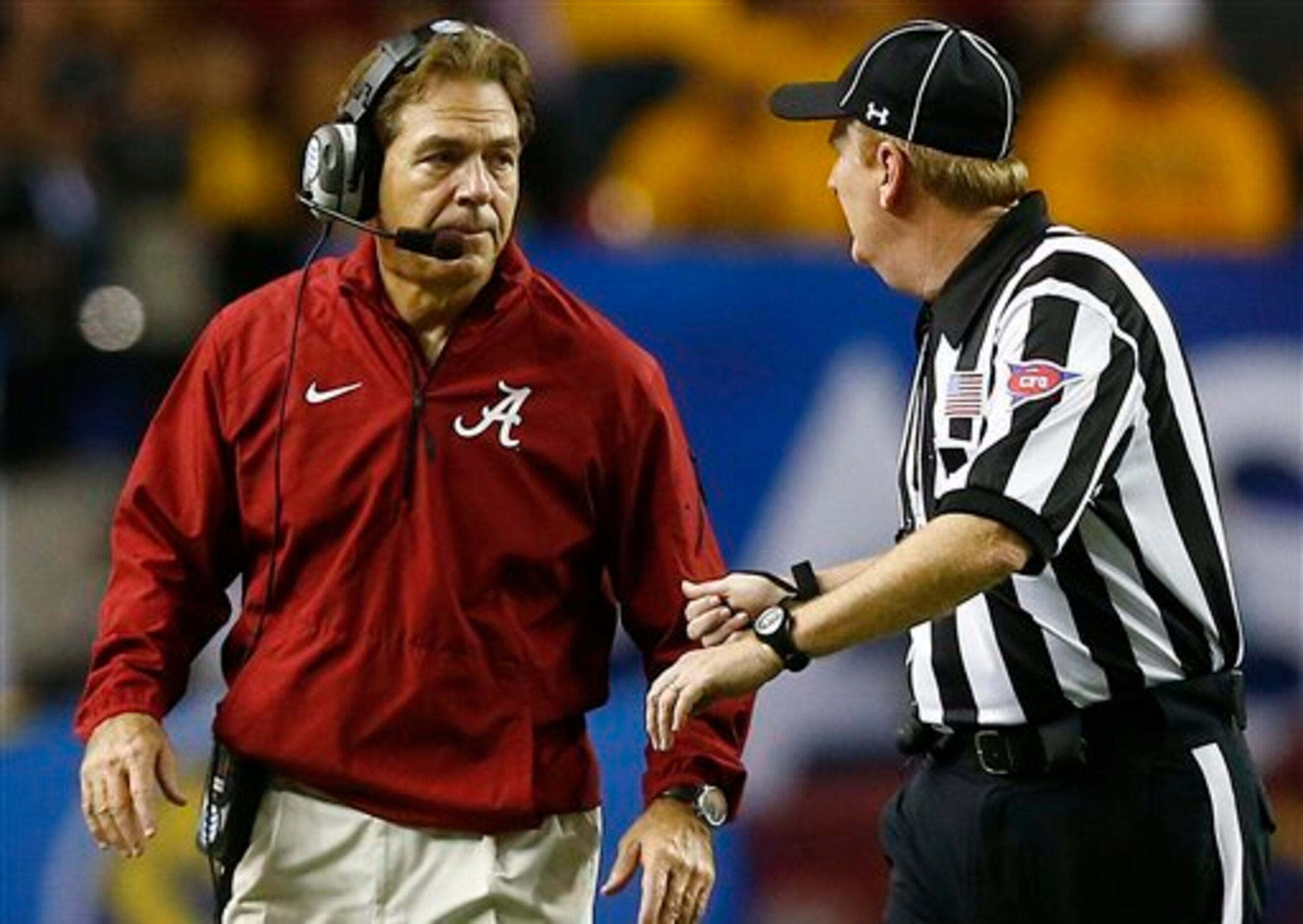 Nick Saban and Alabama hope to get back on track in 2015 against Wisconsin.