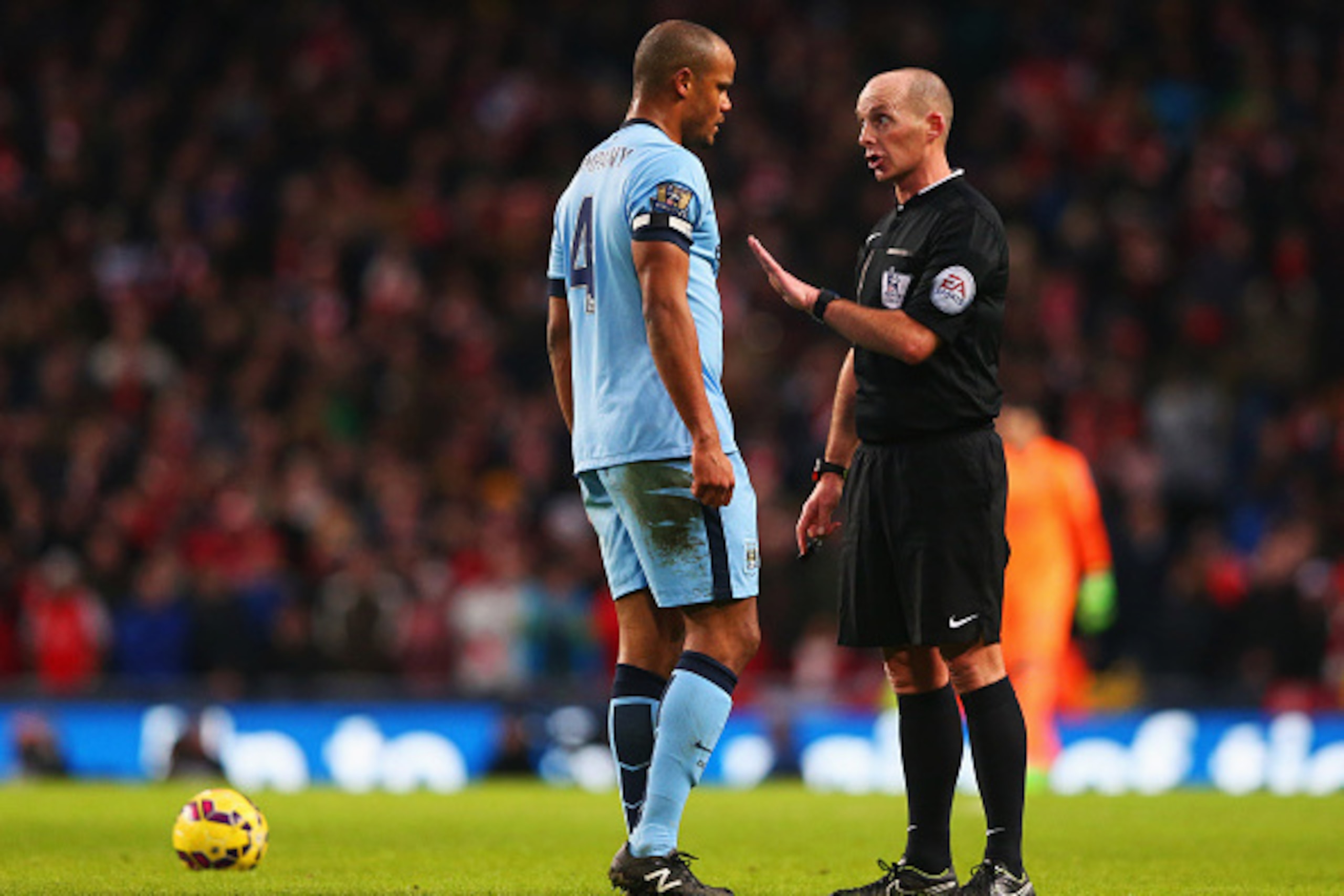 Kompany is spending too much time explaining his mistakes away to officials these days.