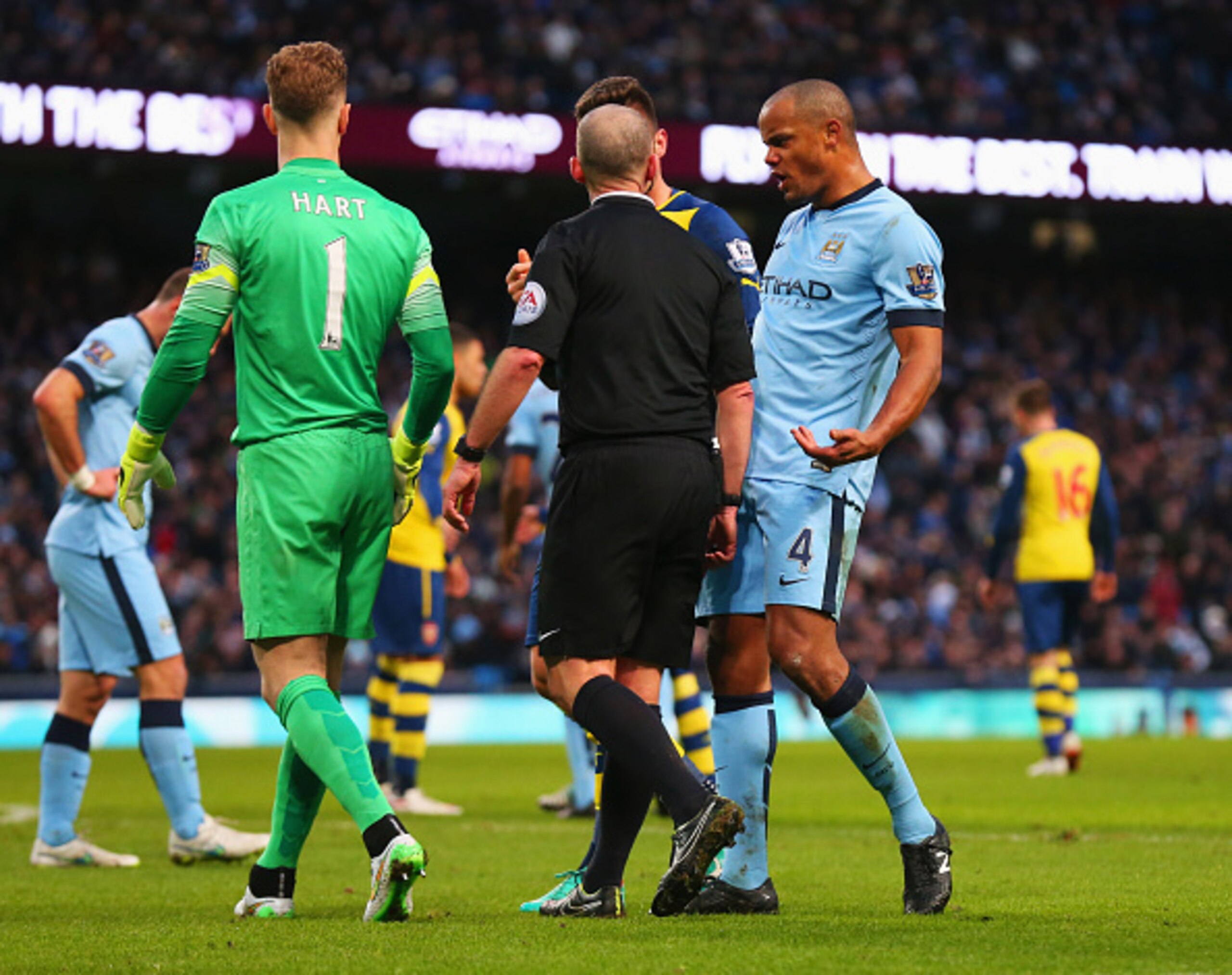 Kompany's griping to officials is becoming unseemly.
