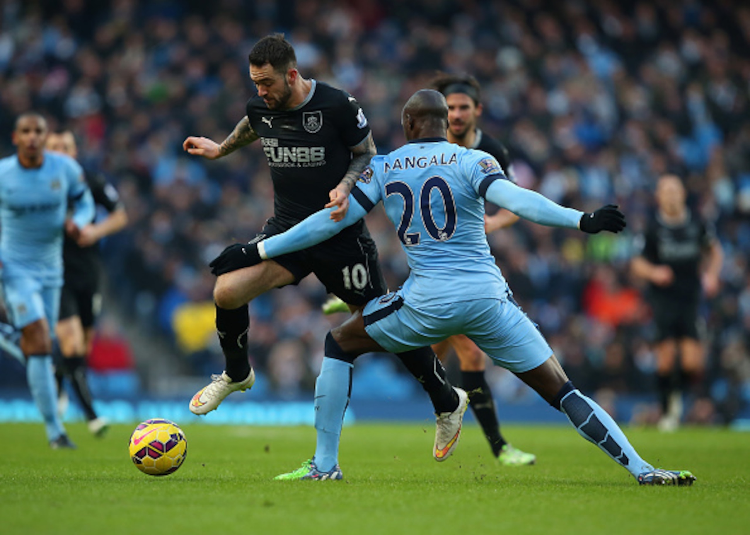 If Mangala cannot play at this level, that is Mangala's problem, not Kompany's.