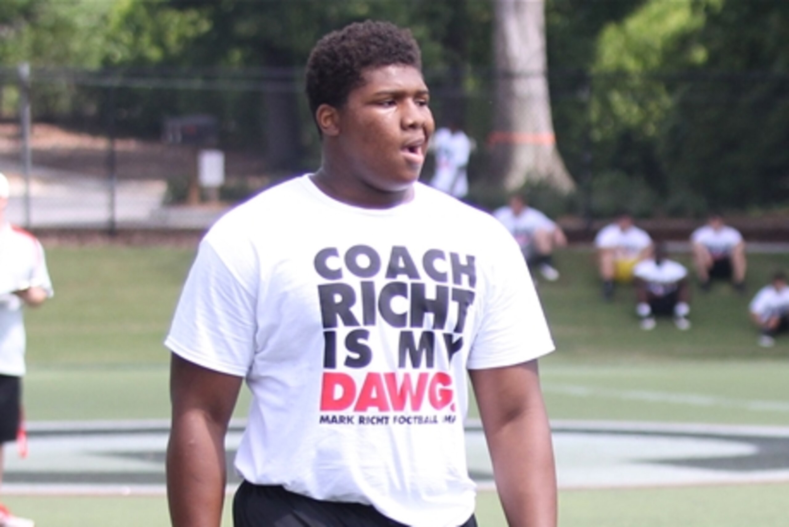 Georgia DT commit Trent Thompson Georgia DT commit Trent Thompson