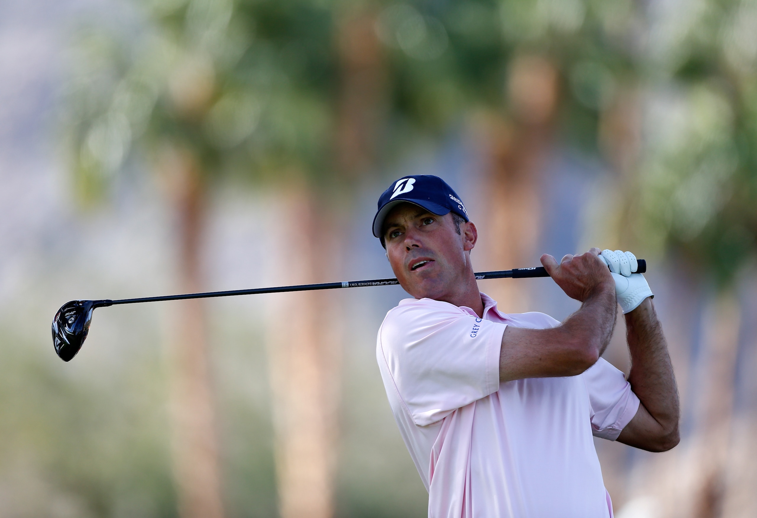 Matt Kuchar likes his driver and it performs for him.