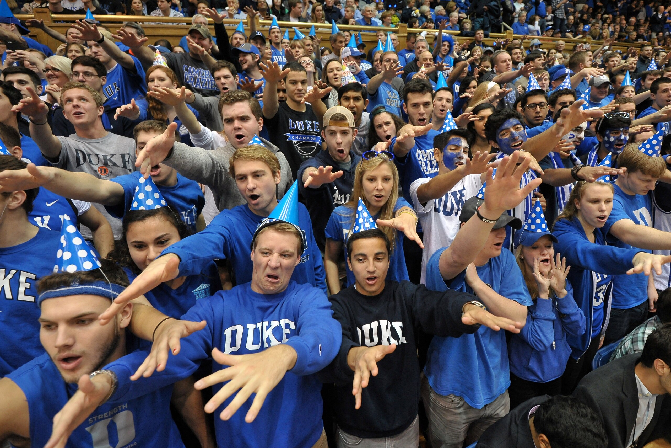 Duke fans believe their conference is the best, and they can put a hex on all the others.
