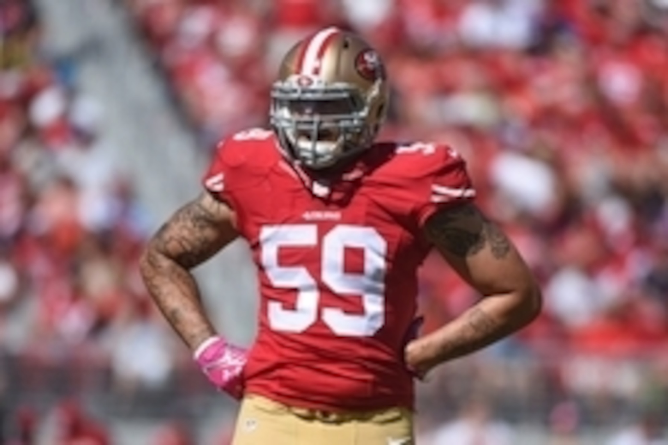 Last year's selection of linebacker Aaron Lynch was a prime example of a late-round sleeper working out for San Francisco.