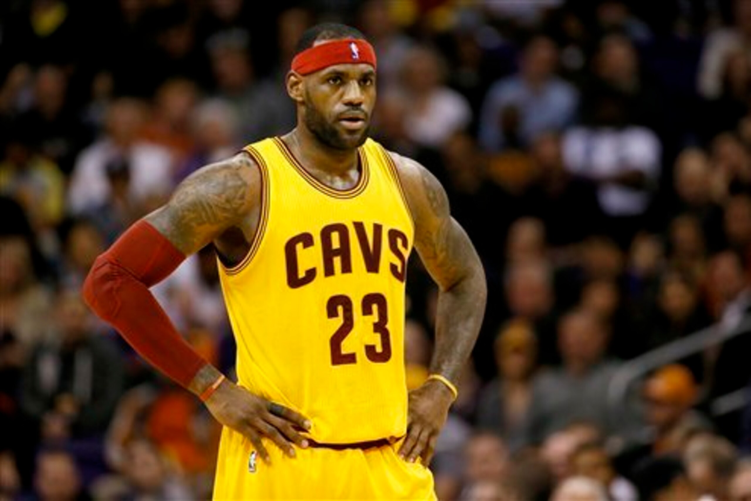 Halfway through a rough season in Cleveland, the way we view LeBron James has changed.