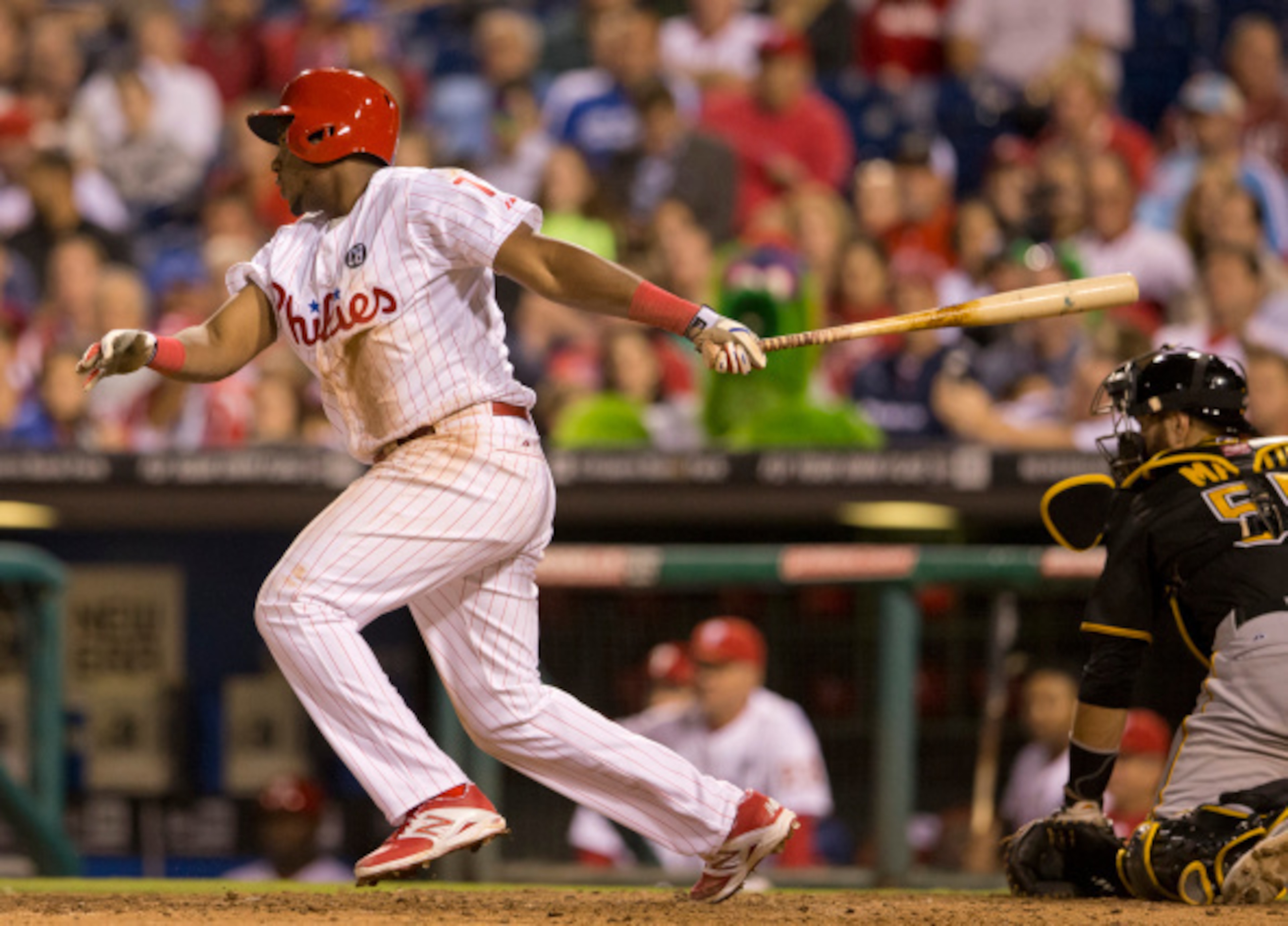 Maikel Franco, who possesses above-average power, should see some time at first and third base for the Phillies this year.