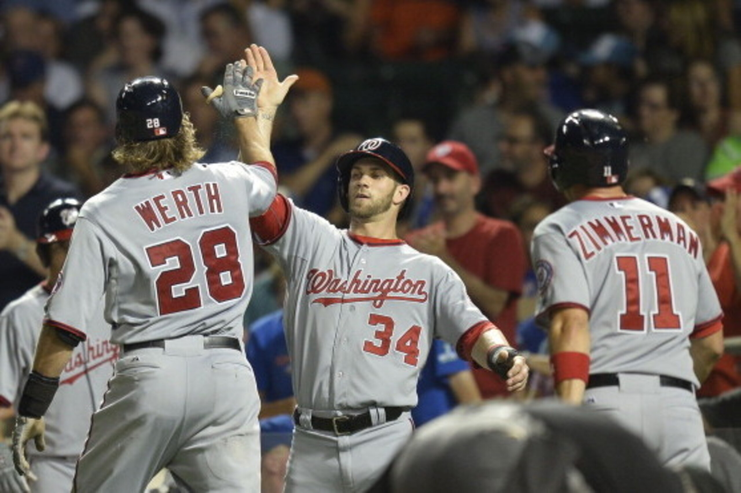Jayson Werth, Bryce Harper and Ryan Zimmerman return as part of Washington's core group in 2015.