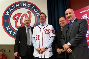 Max Scherzer joins a Nationals rotation that has a chance to be historically dominant.
