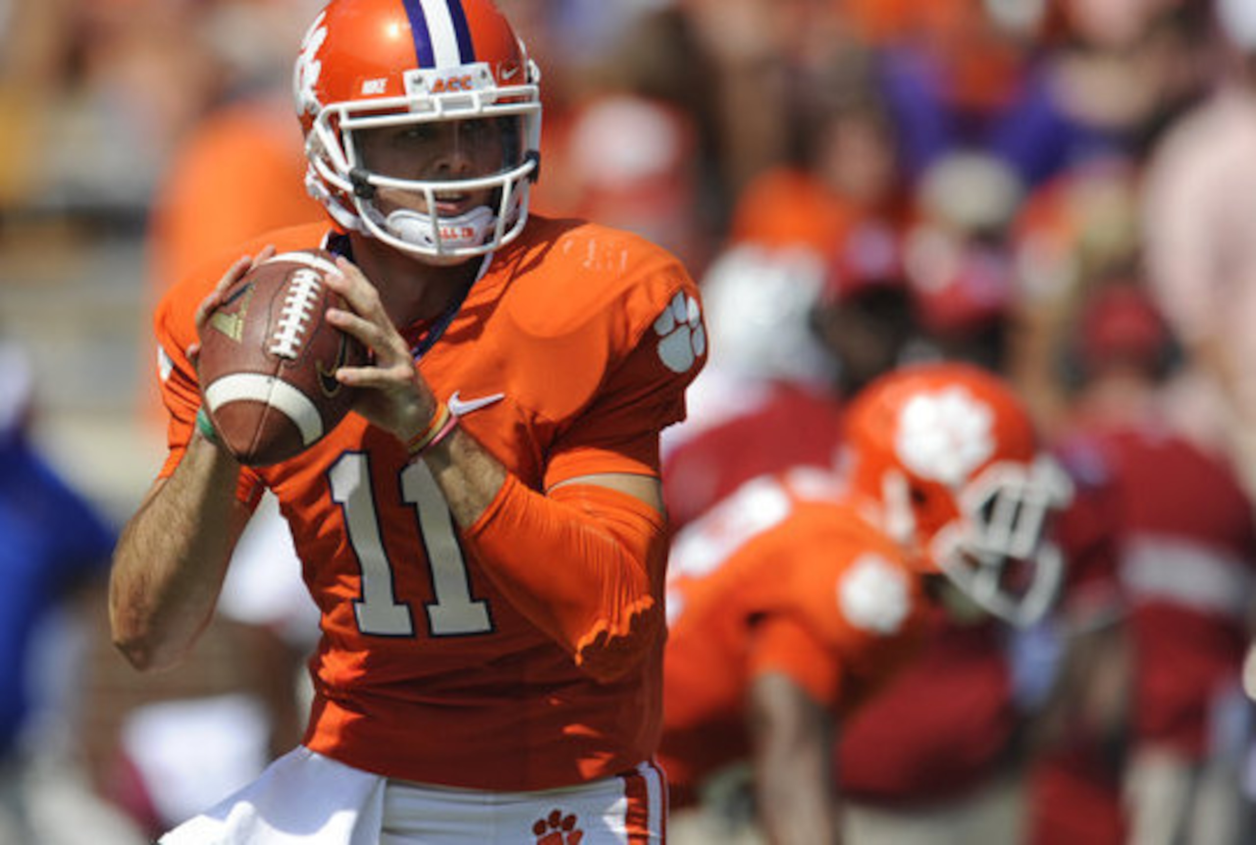 Former Clemson quarterback Chad Kelly.