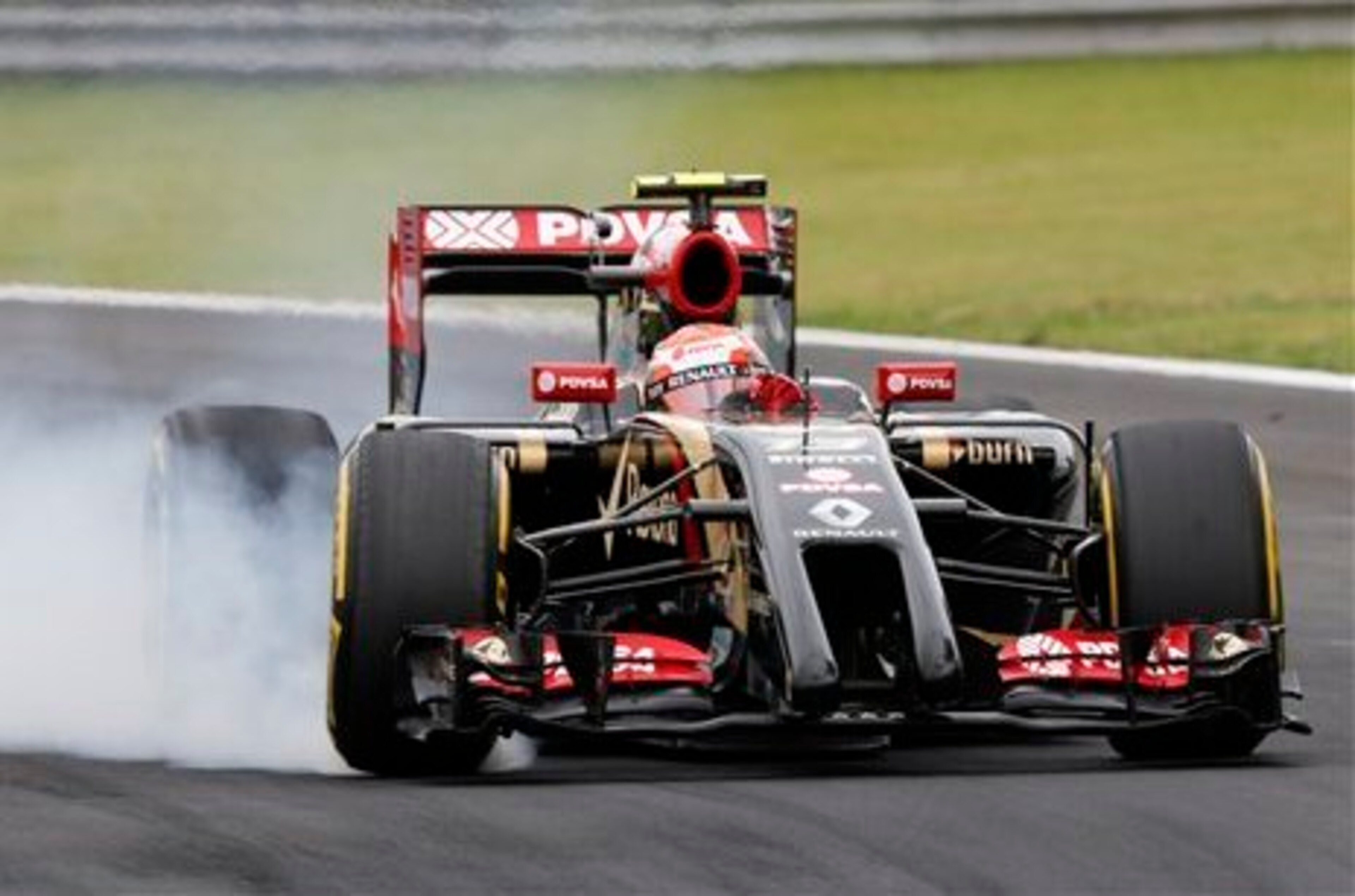 Lotus missed the first 2014 test and were on their back foot for most of the season.
